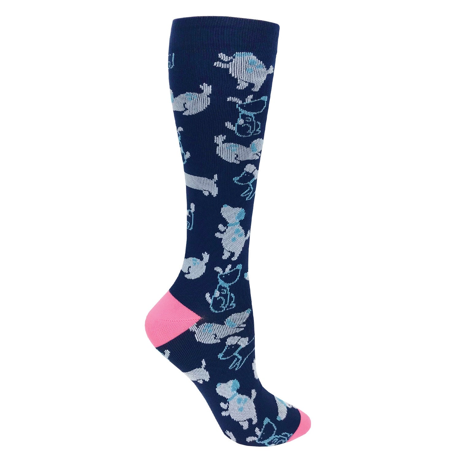 12" Knit Compression Socks