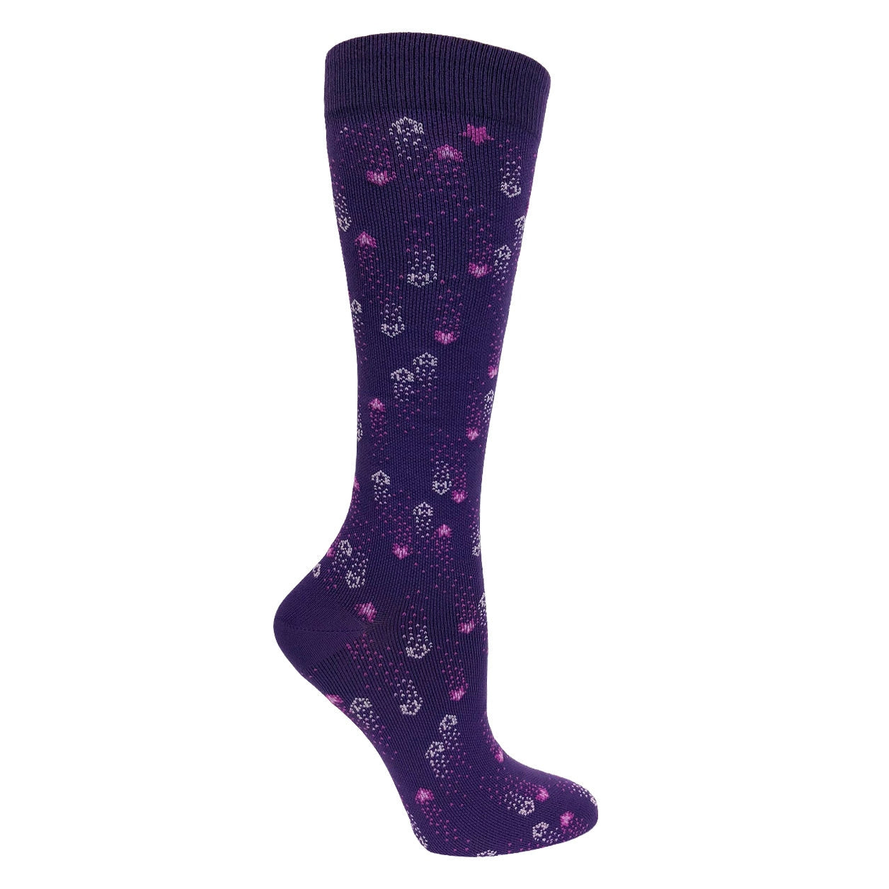 12" Knit Compression Socks