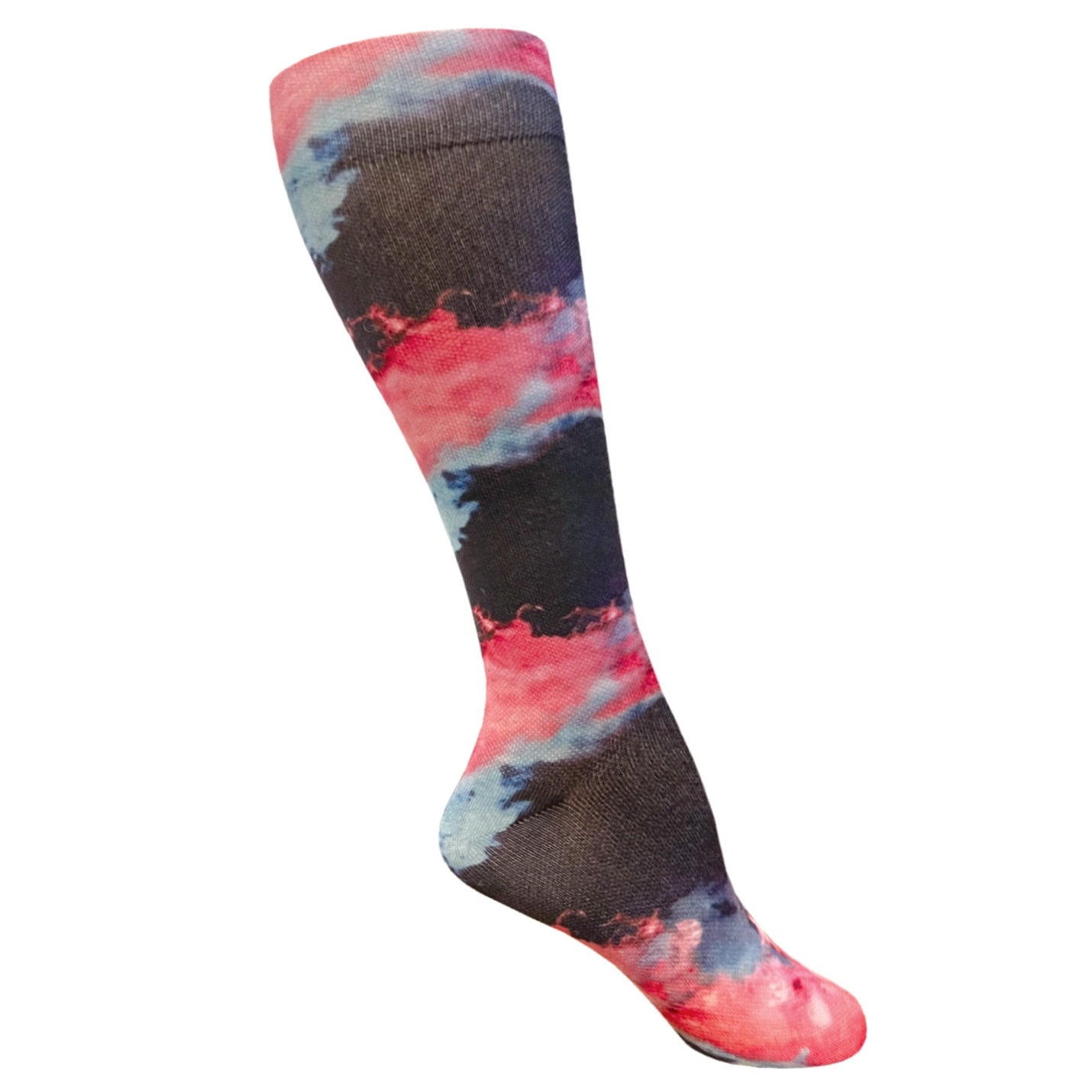 12" Soft Comfort Tie Dye Compression Socks