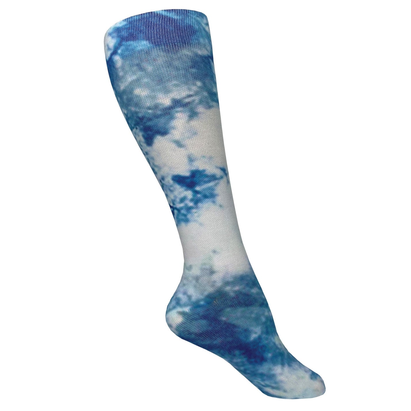 12" Soft Comfort Tie Dye Compression Socks