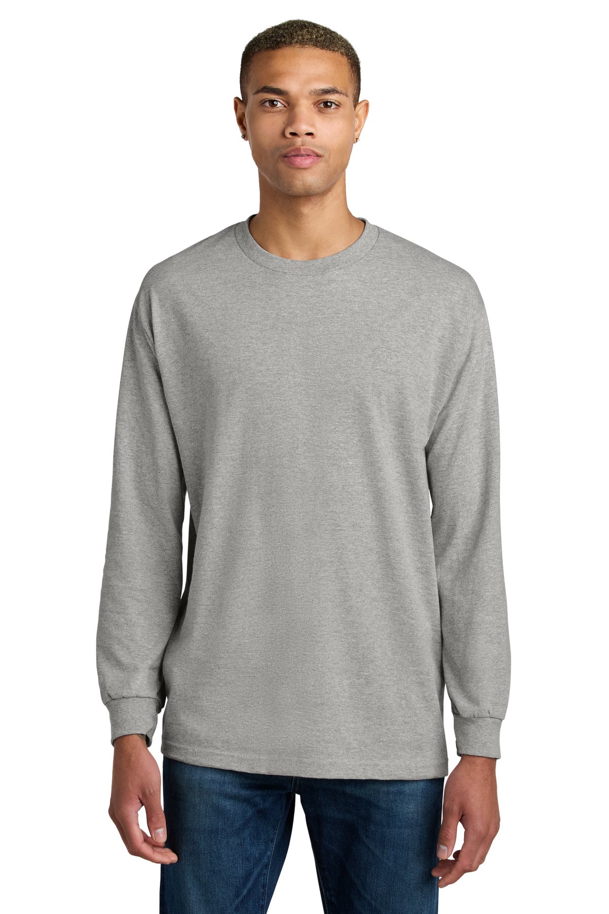 American Apparel- American Apparel® Heavyweight Unisex Long Sleeve T-Shirt 1304-Medtech- 3