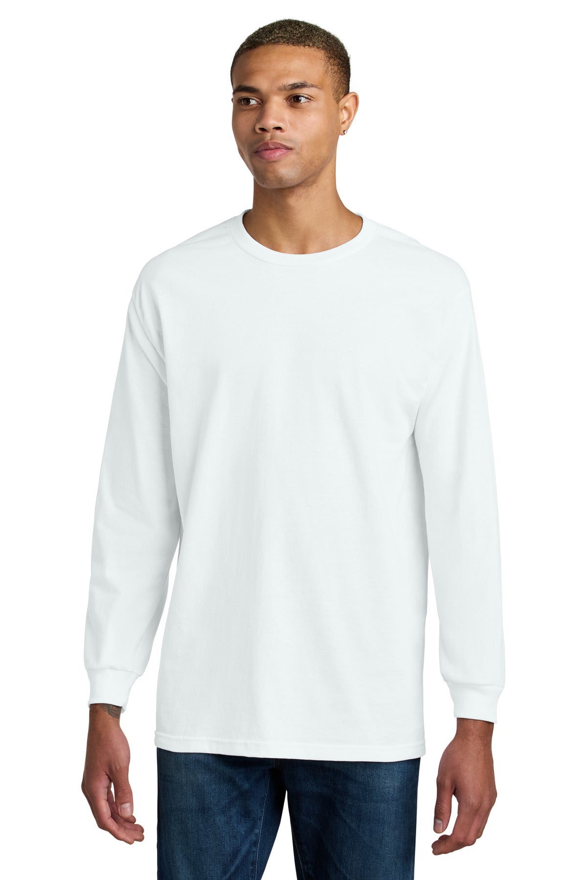 American Apparel- American Apparel® Heavyweight Unisex Long Sleeve T-Shirt 1304-Medtech- 6