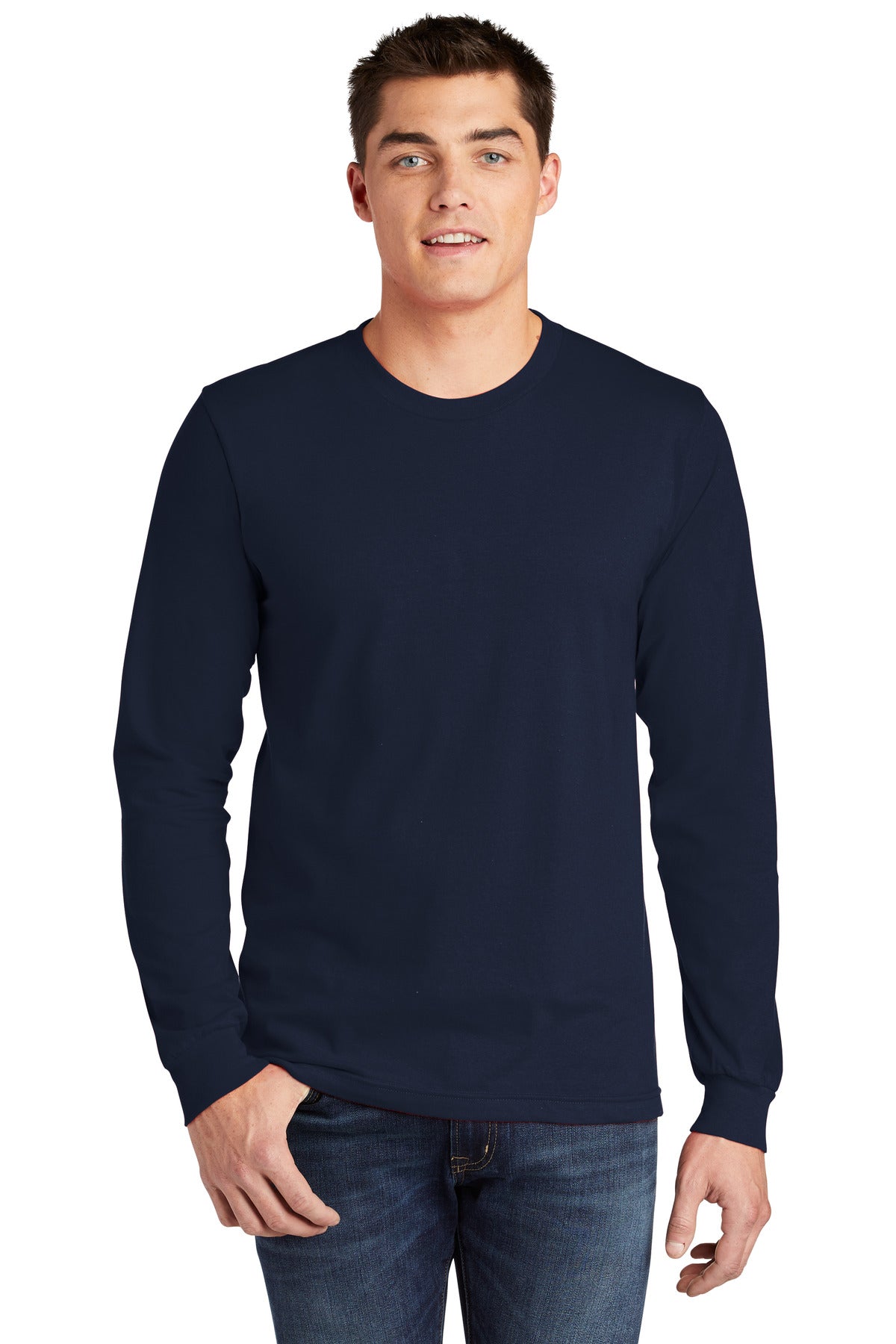 American Apparel- American Apparel ® Fine Jersey Unisex Long Sleeve T-Shirt 2007-Medtech- 4