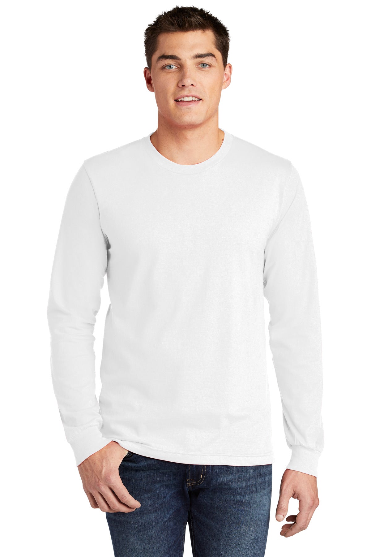 American Apparel- American Apparel ® Fine Jersey Unisex Long Sleeve T-Shirt 2007-Medtech- 6