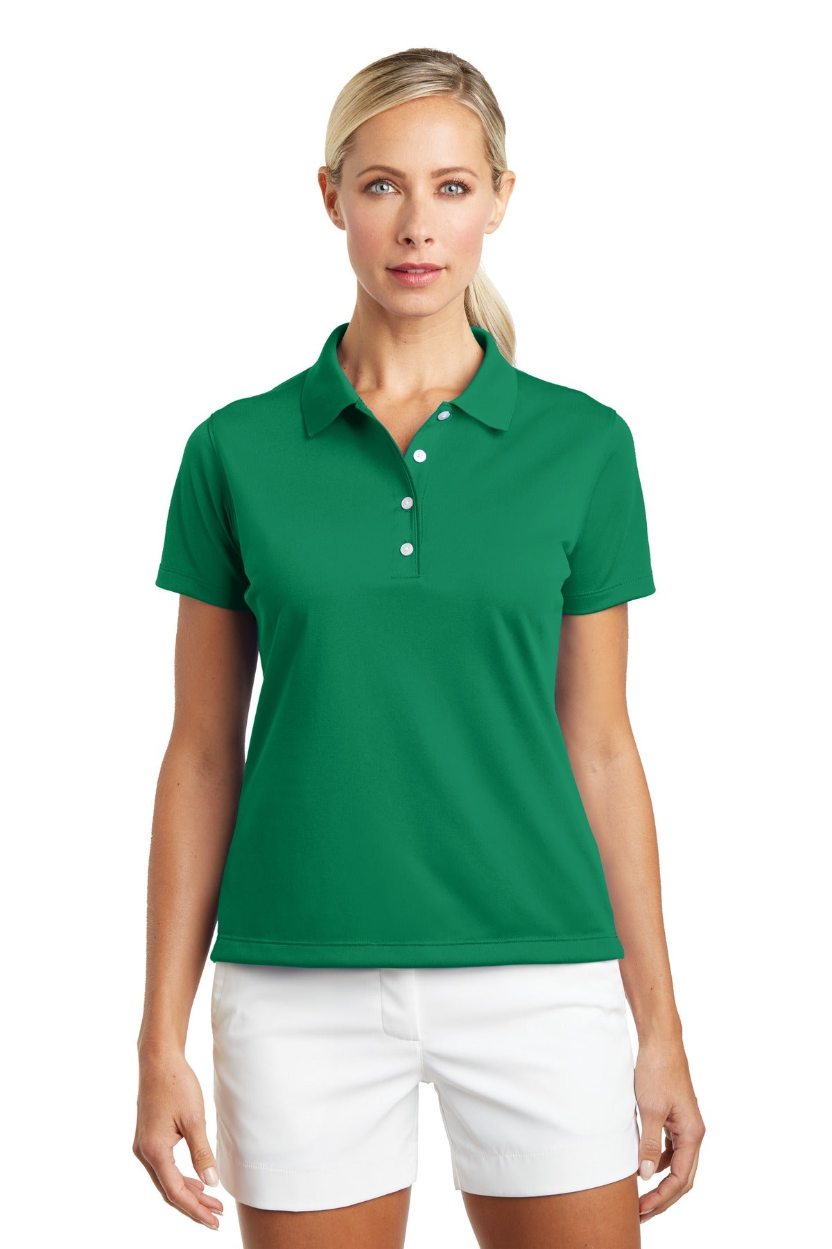 Nike- Nike Women's Tech Basic Dri-FIT Polo. 203697-Medtech- 3