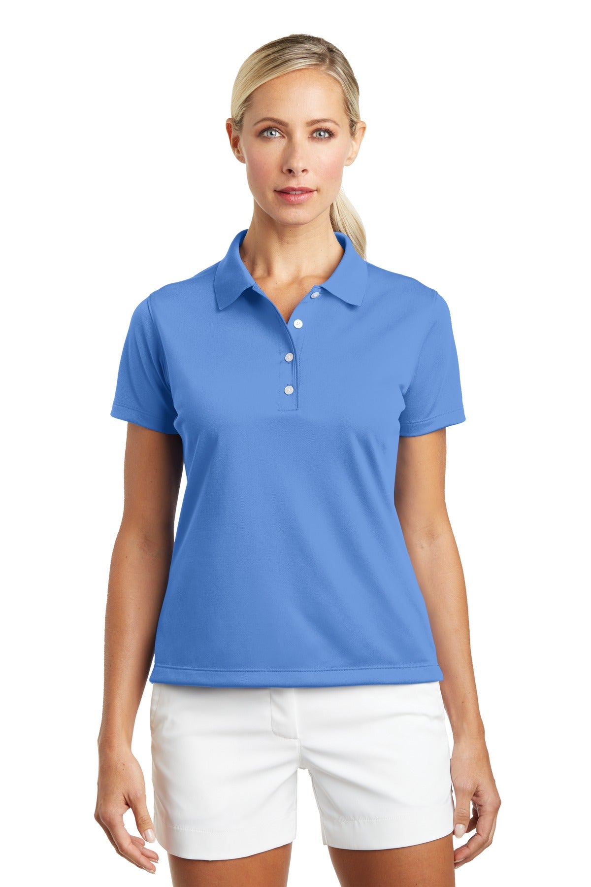 Nike- Nike Women's Tech Basic Dri-FIT Polo. 203697-Medtech- 7