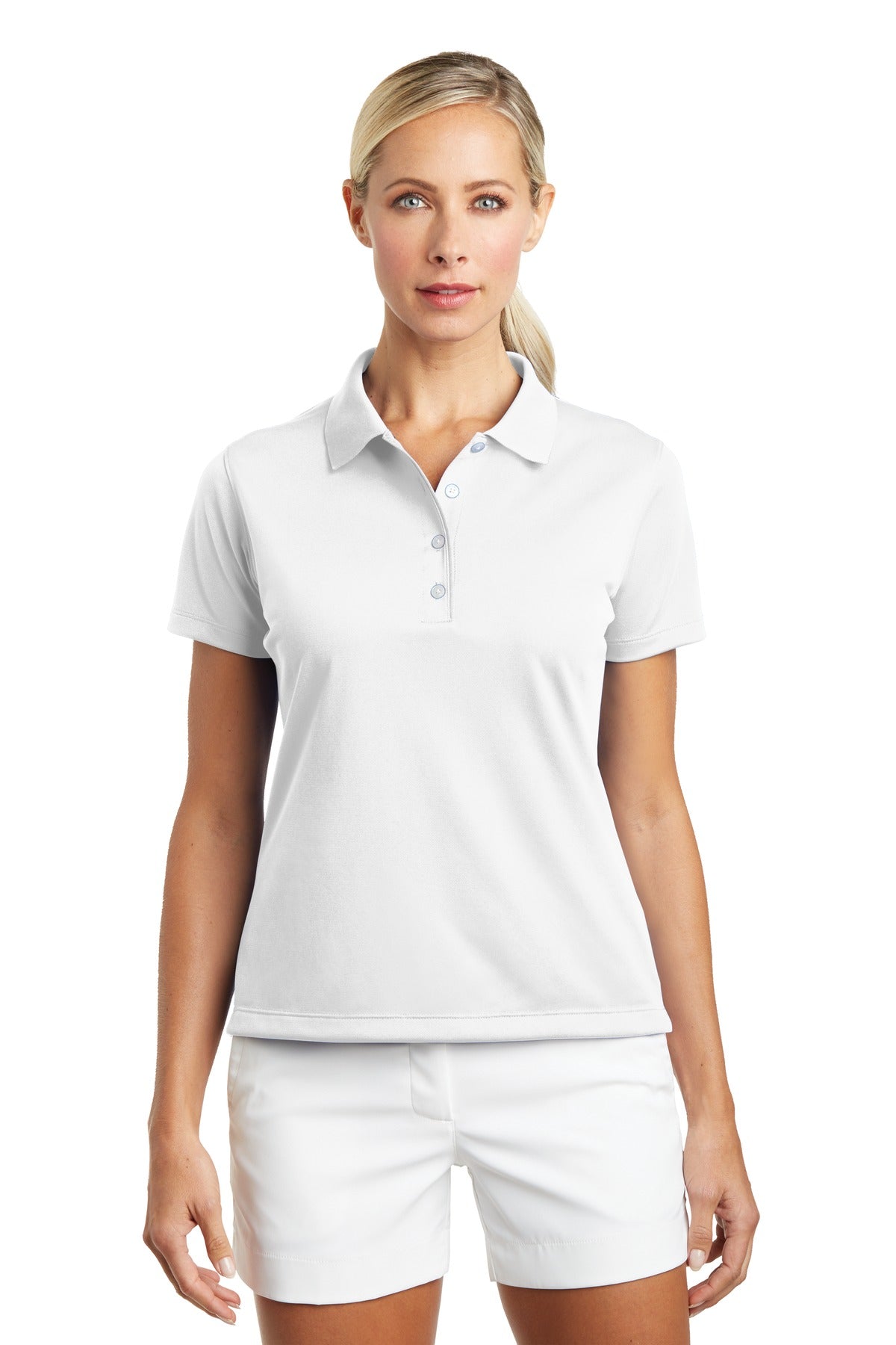 Nike- Nike Women's Tech Basic Dri-FIT Polo. 203697-Medtech- 10