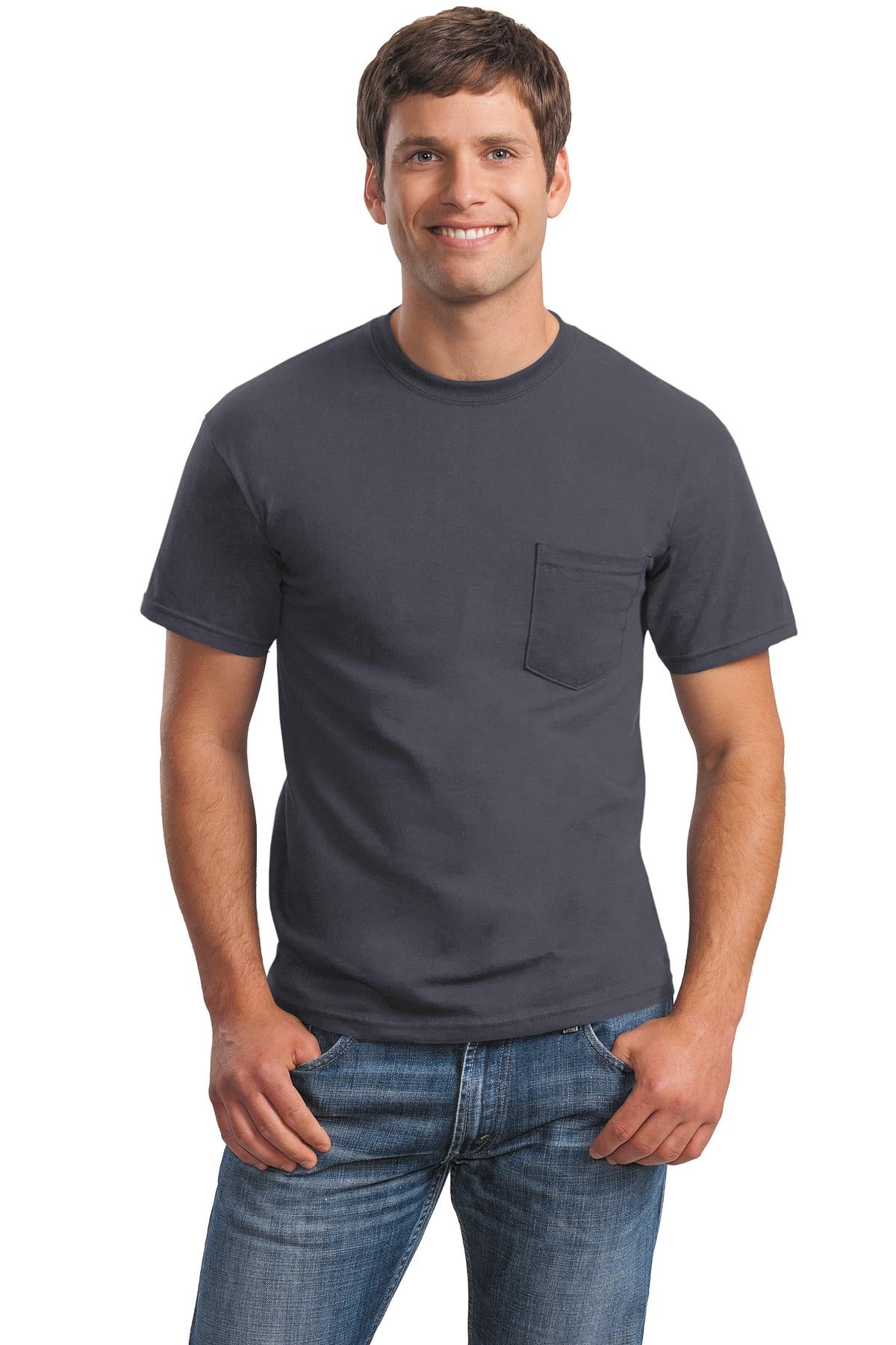 Gildan- Gildan® - Ultra Cotton® 100% US Cotton T-Shirt with Pocket. 2300-Medtech- 3