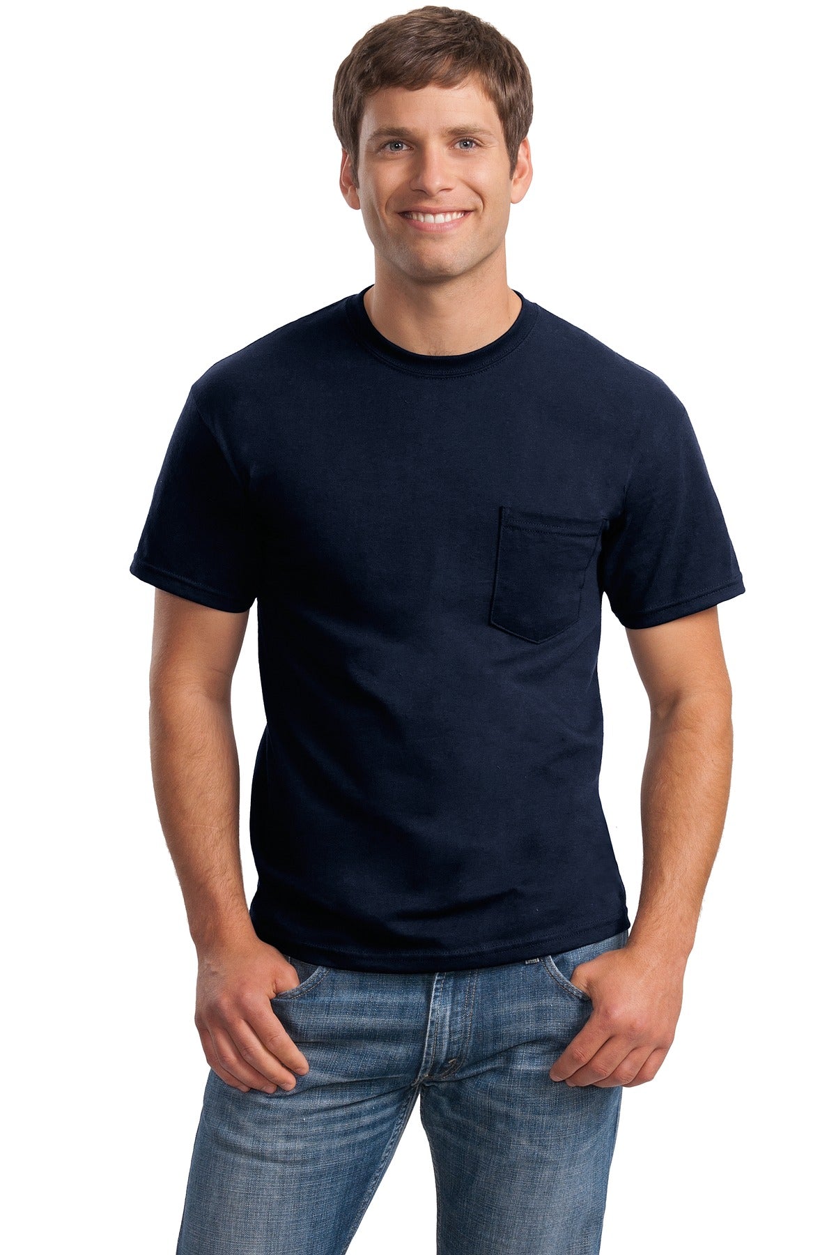 Gildan- Gildan® - Ultra Cotton® 100% US Cotton T-Shirt with Pocket. 2300-Medtech- 4