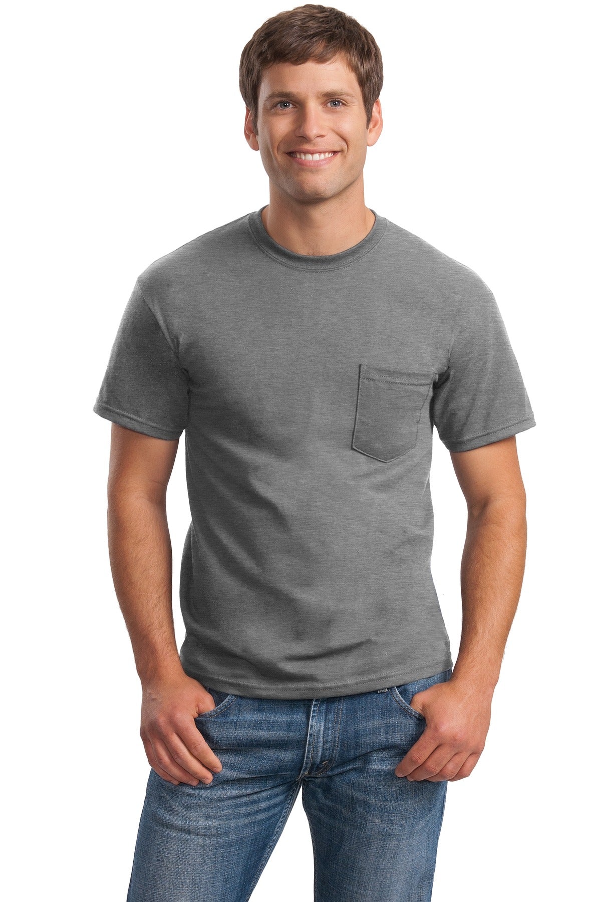 Gildan- Gildan® - Ultra Cotton® 100% US Cotton T-Shirt with Pocket. 2300-Medtech- 7