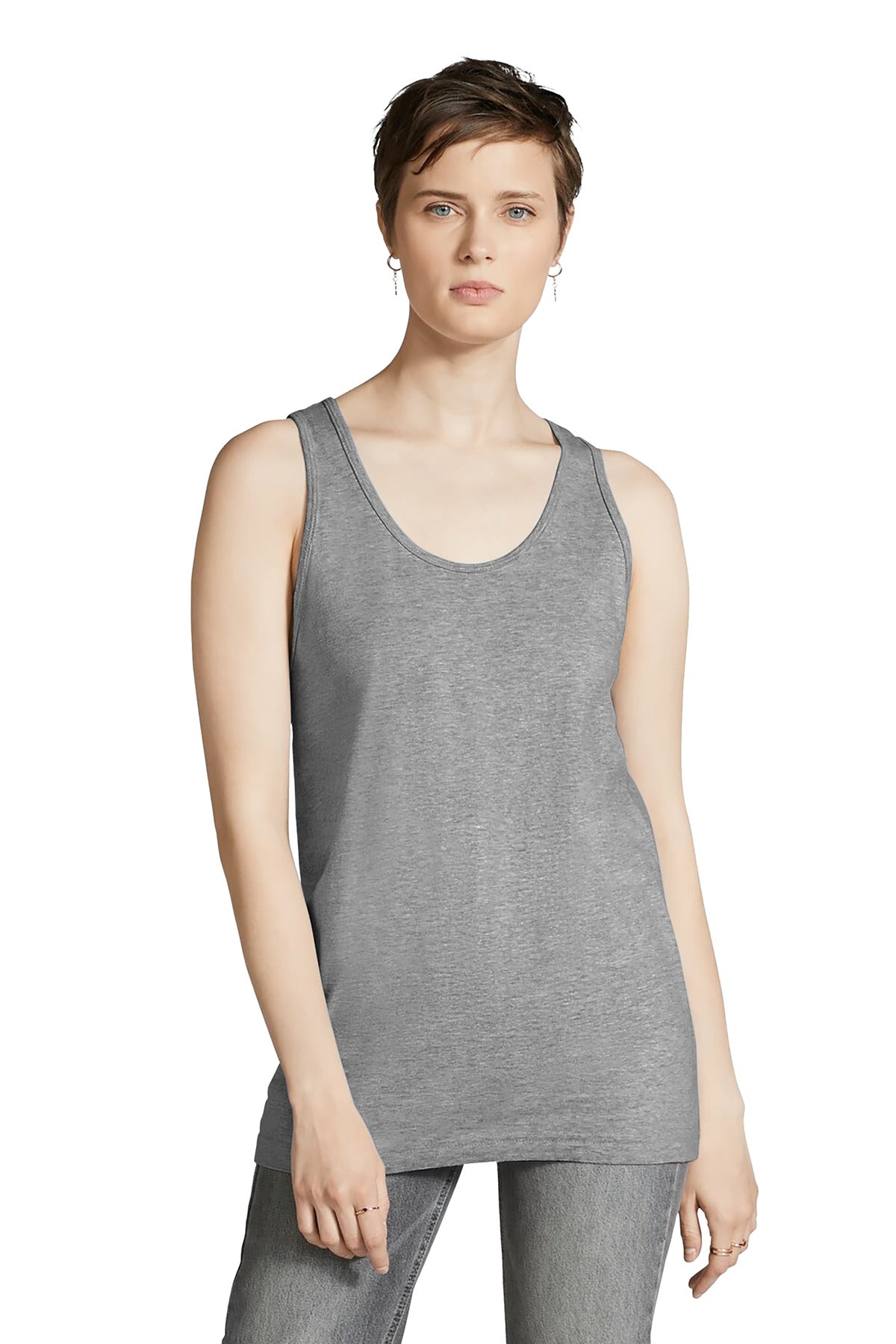 American Apparel- American Apparel® Fine Jersey Unisex Tank 2408-Medtech- 3