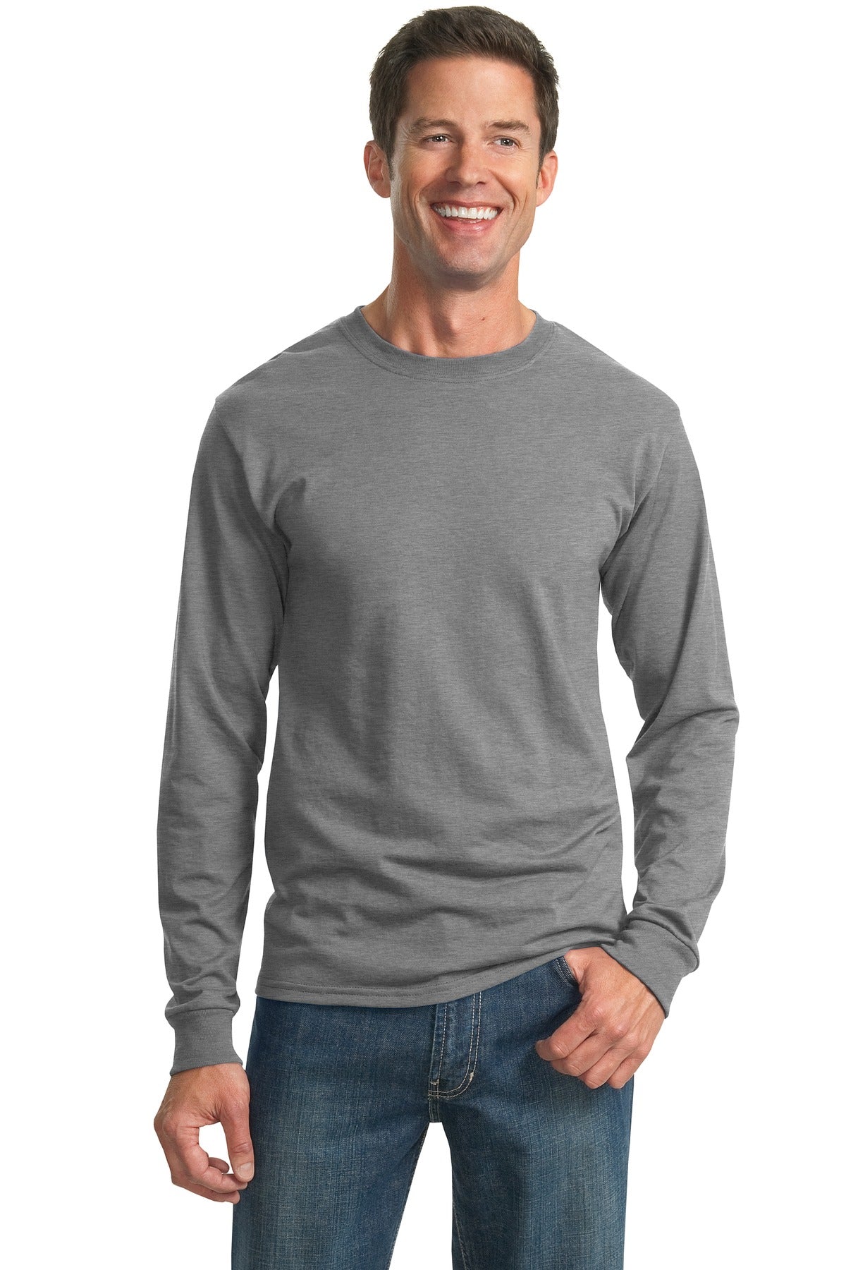 Jerzees- Jerzees® - Dri-Power® 50/50 Cotton/Poly Long Sleeve T-Shirt. 29LS-Medtech- 17