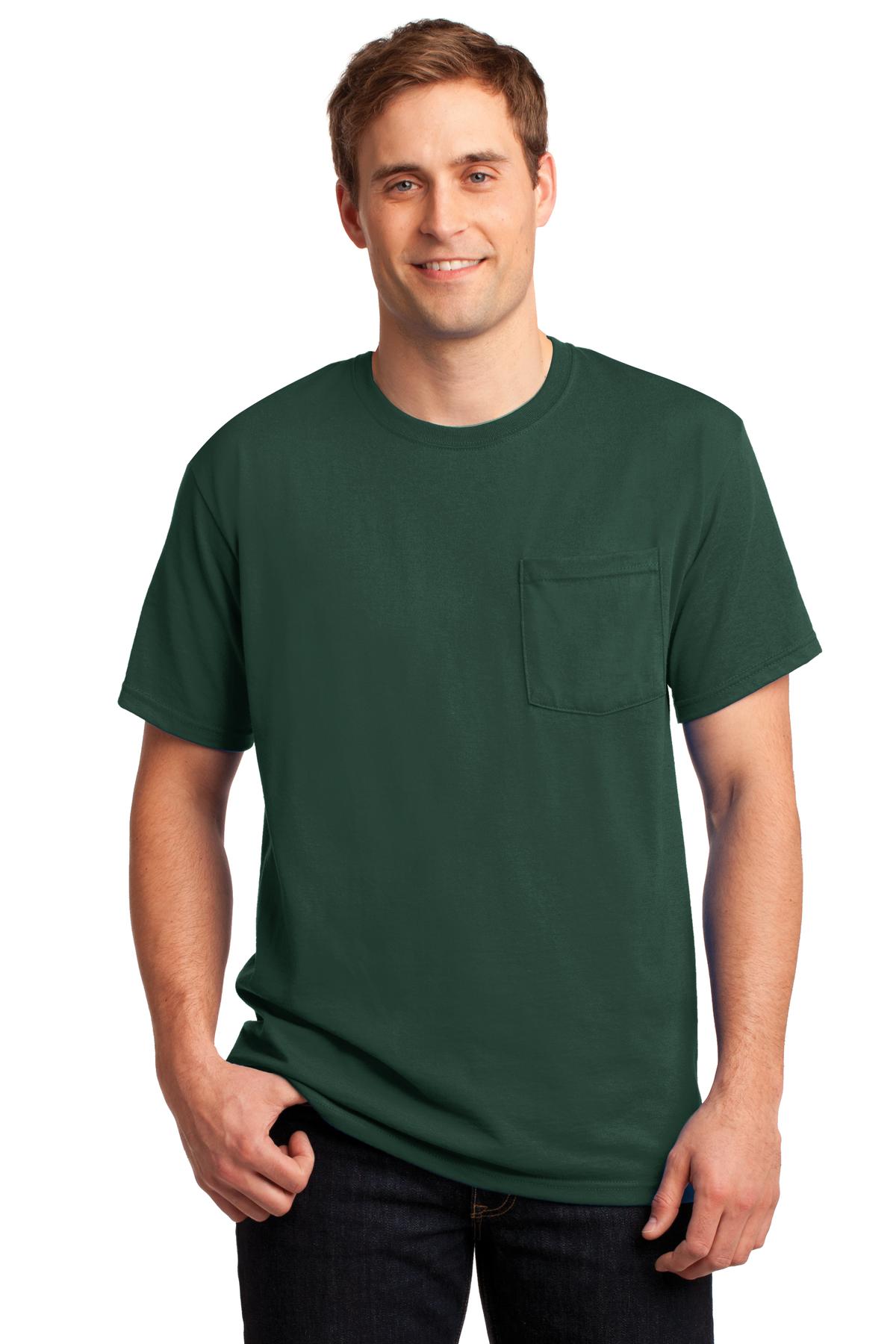 Jerzees- Jerzees® - Dri-Power® 50/50 Cotton/Poly Pocket T-Shirt. 29MP-Medtech- 5