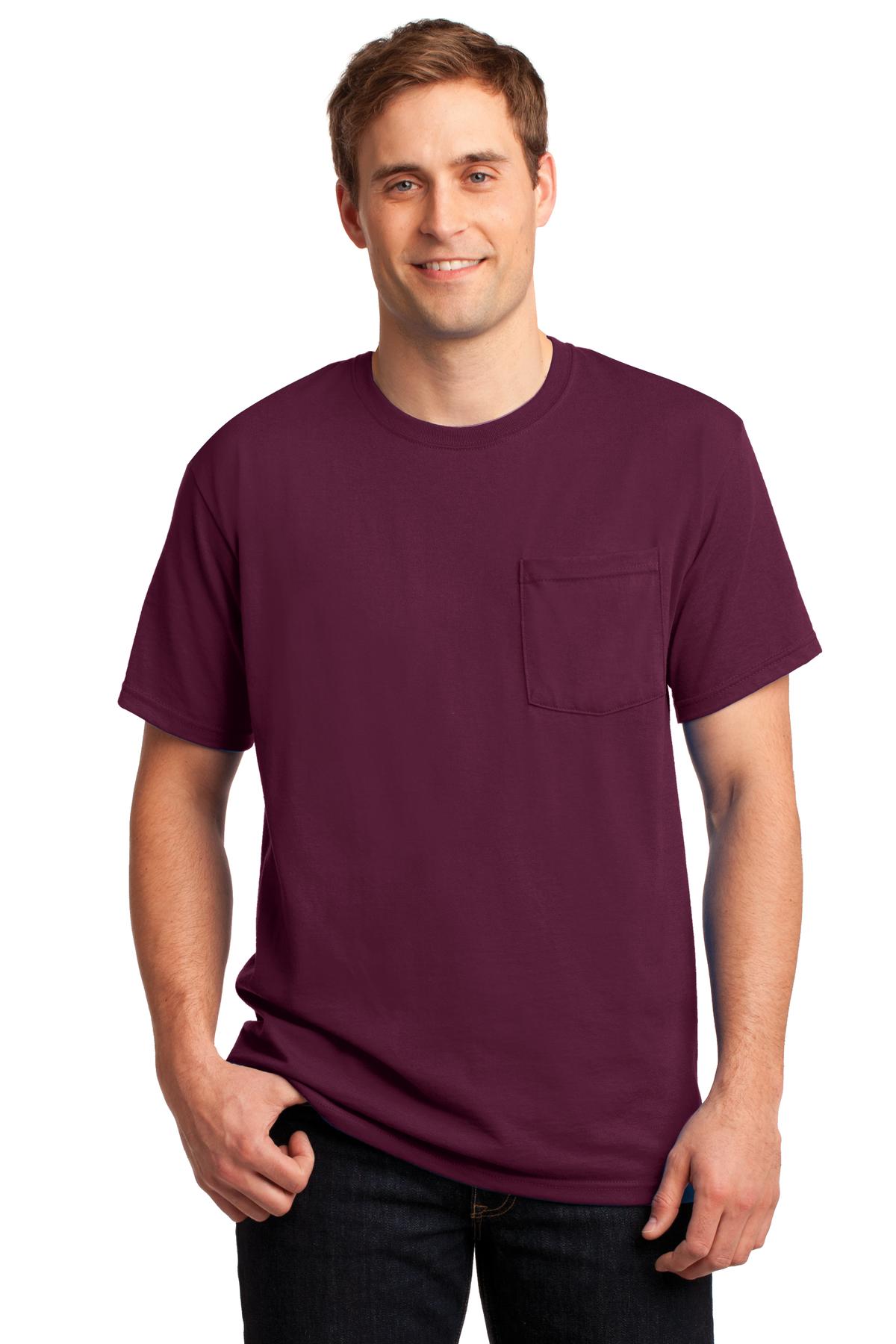 Jerzees- Jerzees® - Dri-Power® 50/50 Cotton/Poly Pocket T-Shirt. 29MP-Medtech- 7