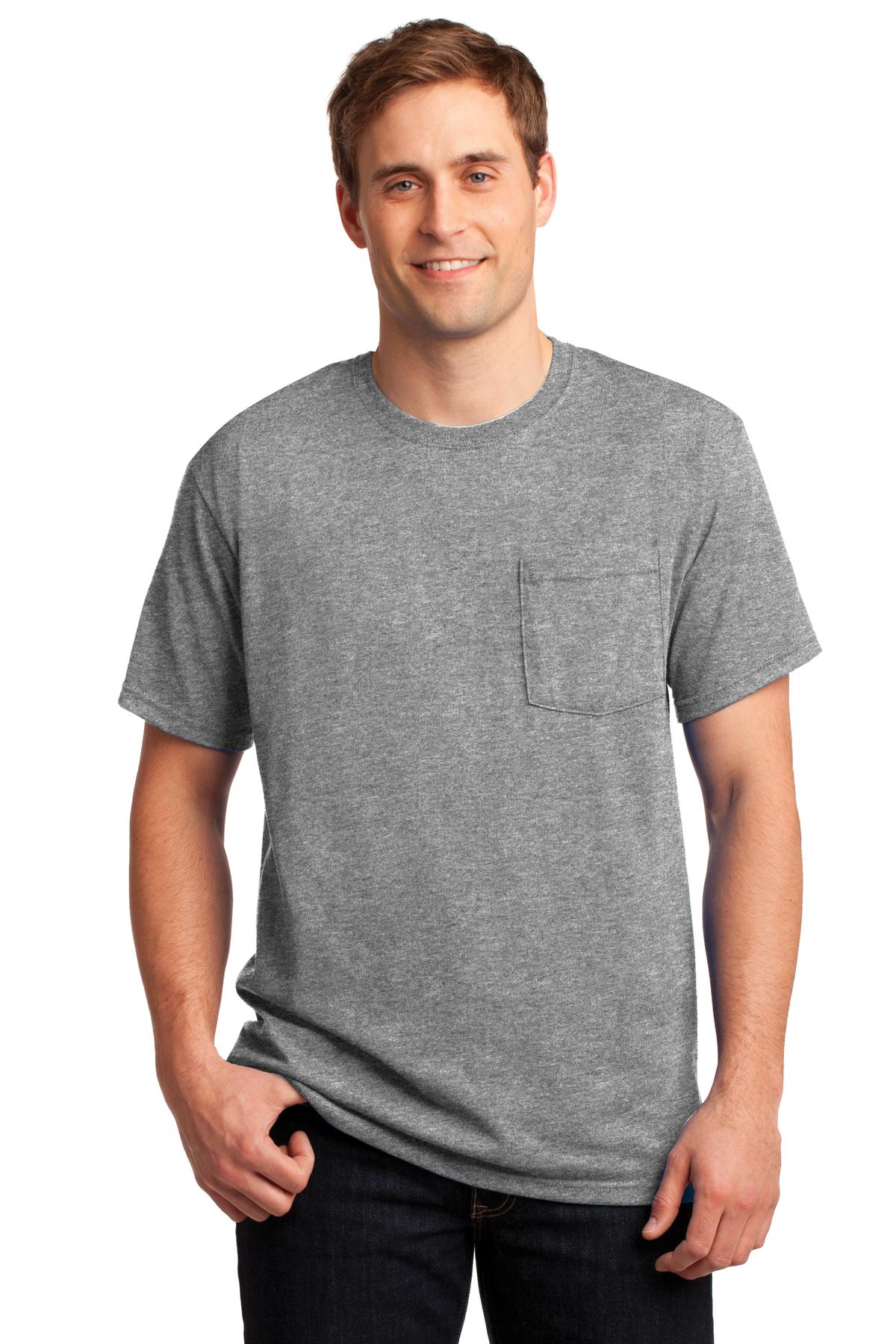 Jerzees- Jerzees® - Dri-Power® 50/50 Cotton/Poly Pocket T-Shirt. 29MP-Medtech- 9