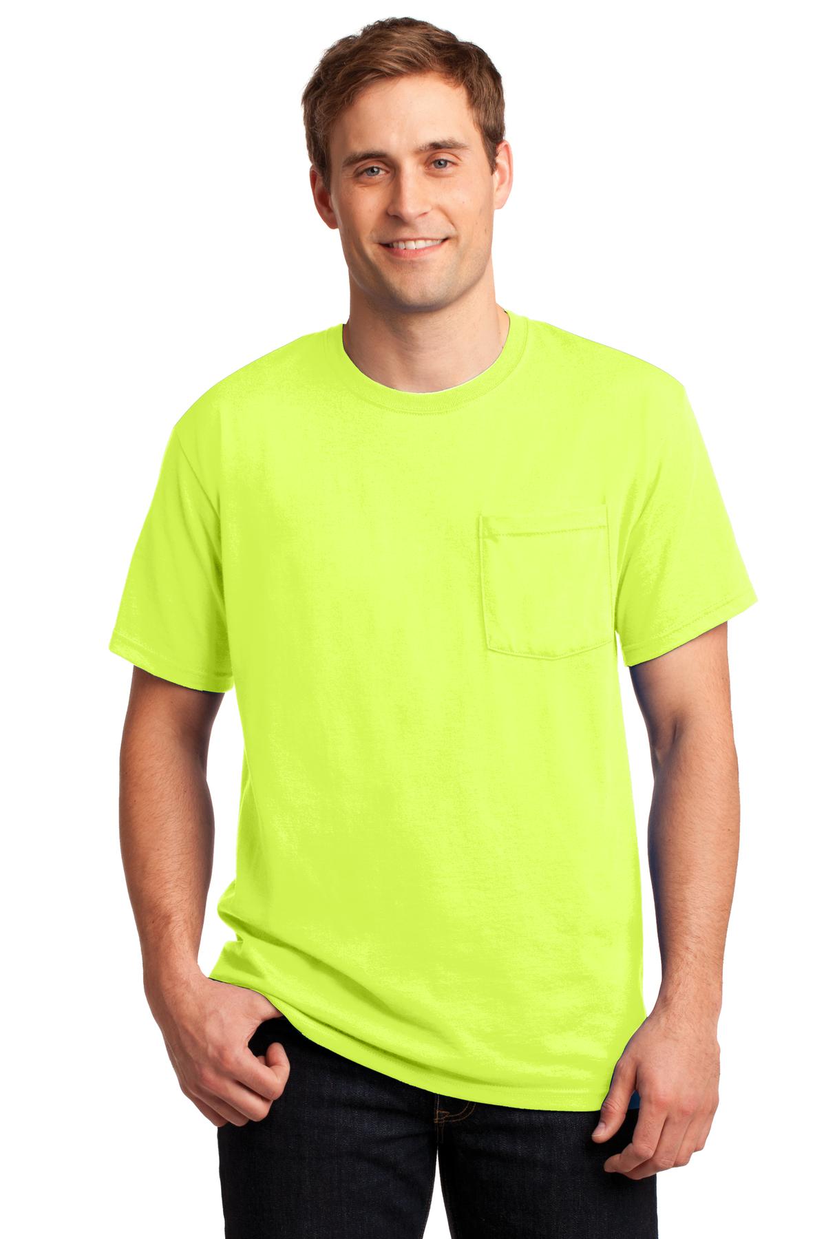 Jerzees- Jerzees® - Dri-Power® 50/50 Cotton/Poly Pocket T-Shirt. 29MP-Medtech- 11