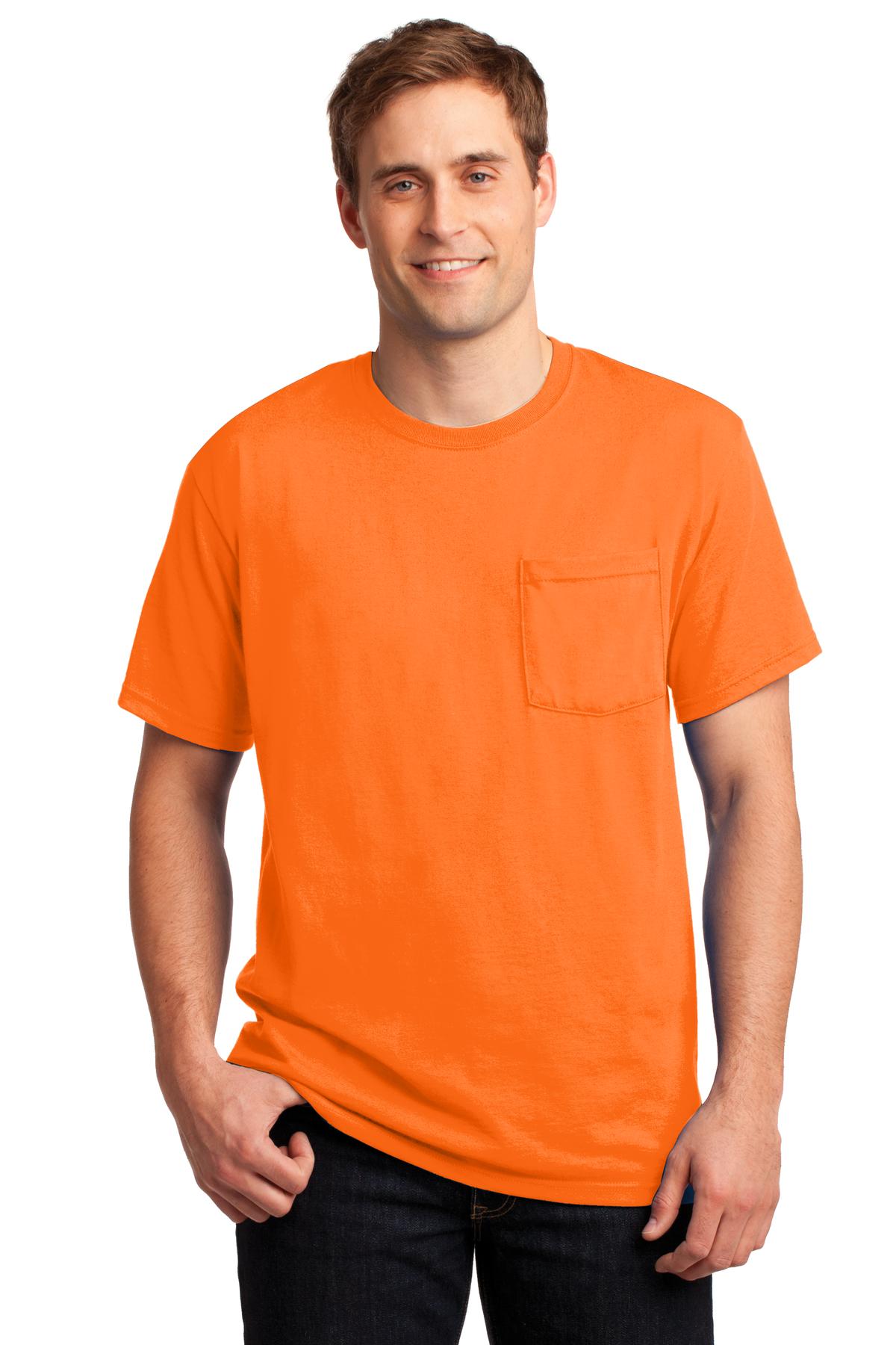 Jerzees- Jerzees® - Dri-Power® 50/50 Cotton/Poly Pocket T-Shirt. 29MP-Medtech- 12