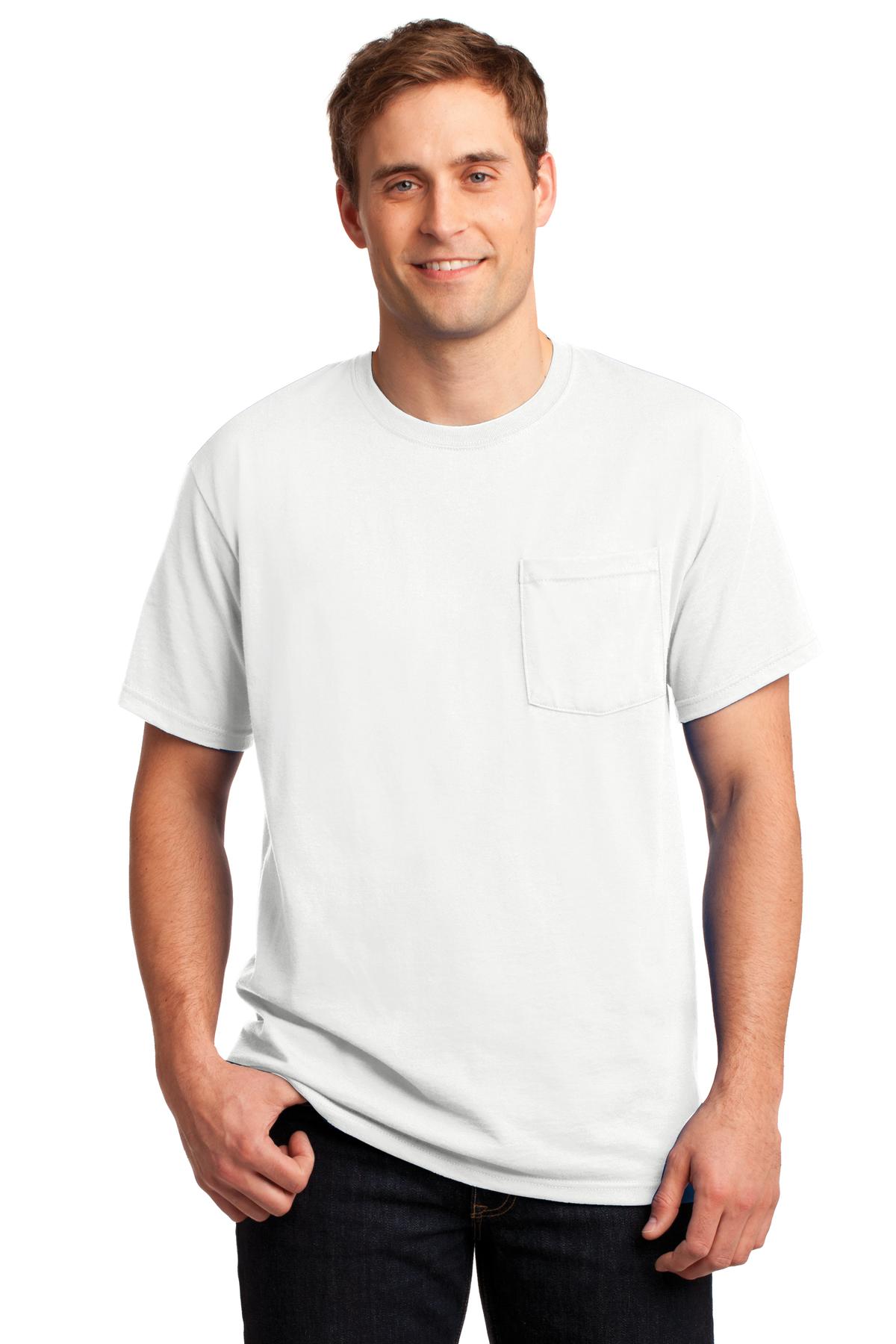 Jerzees- Jerzees® - Dri-Power® 50/50 Cotton/Poly Pocket T-Shirt. 29MP-Medtech- 14