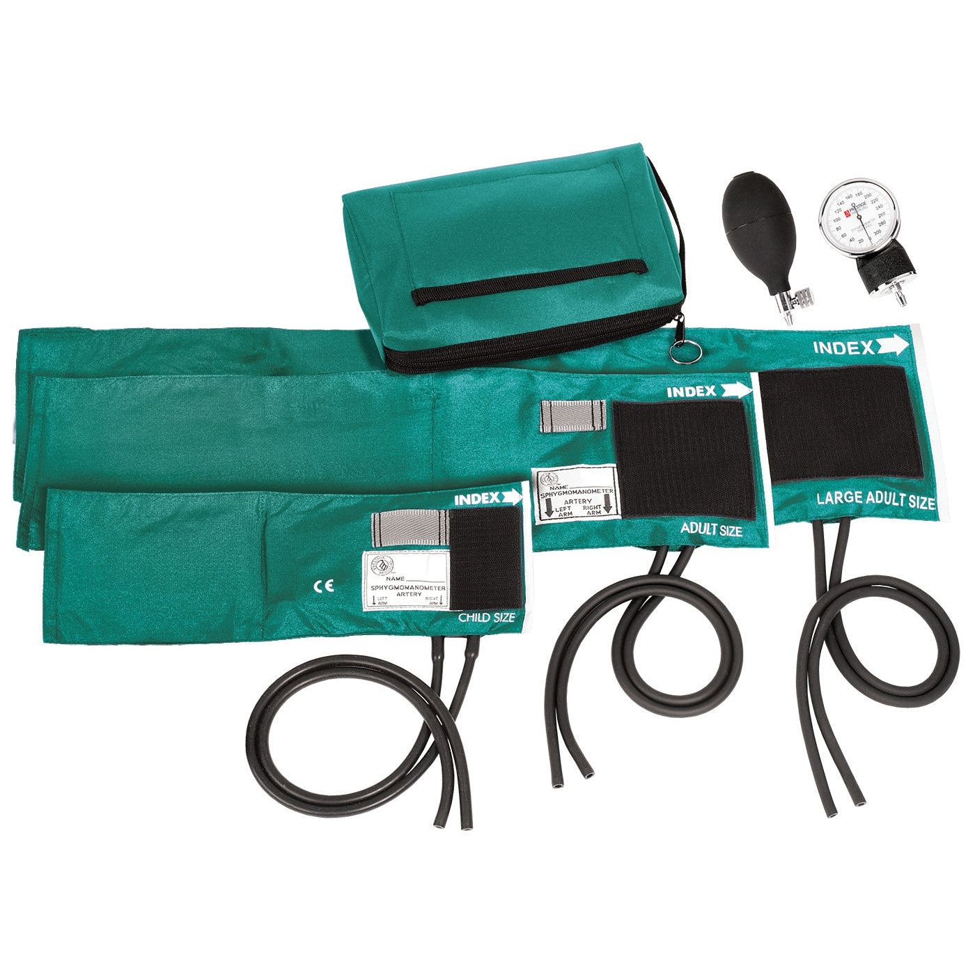  Prestige Medical-3-in-1 Aneroid Sphygmomanometer Set & Carrying Case-MedTech-6