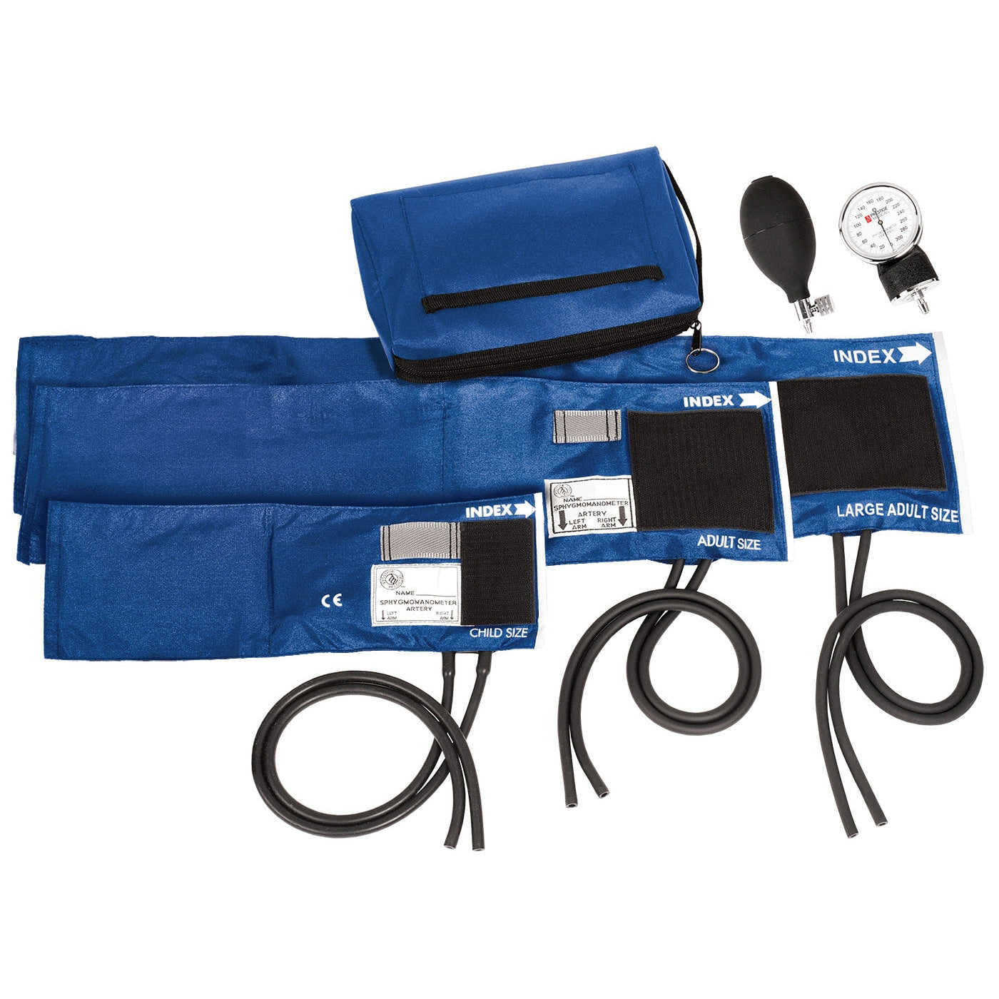  Prestige Medical-3-in-1 Aneroid Sphygmomanometer Set & Carrying Case-MedTech-5