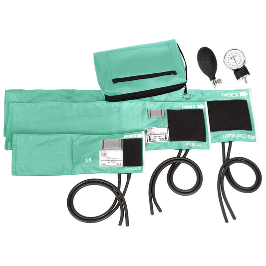 3-in-1 Aneroid Sphygmomanometer Set & Carrying Case