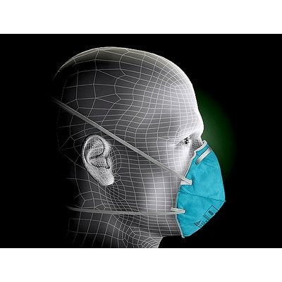  3M-3M™ Health Care Particulate Respirator and Surgical Mask 1860, N95, 20/Box-MedTech-2