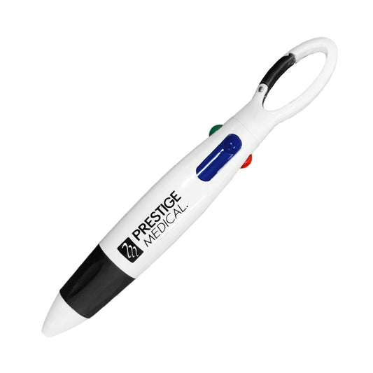  Prestige Medical-4-Color Carabiner Pen-MedTech-1