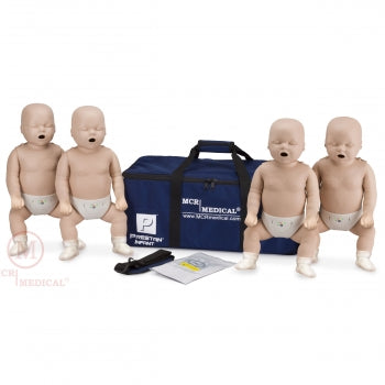 4-Pack of Infant CPR Manikins, Prestan