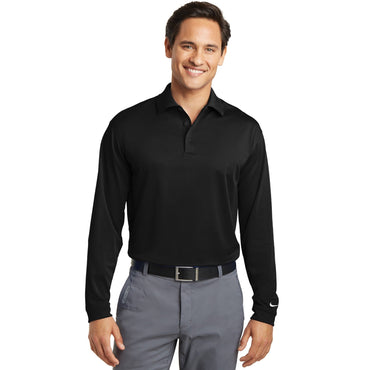 Nike- Nike Long Sleeve Dri-FIT Stretch Tech Polo. 466364-Medtech- 2