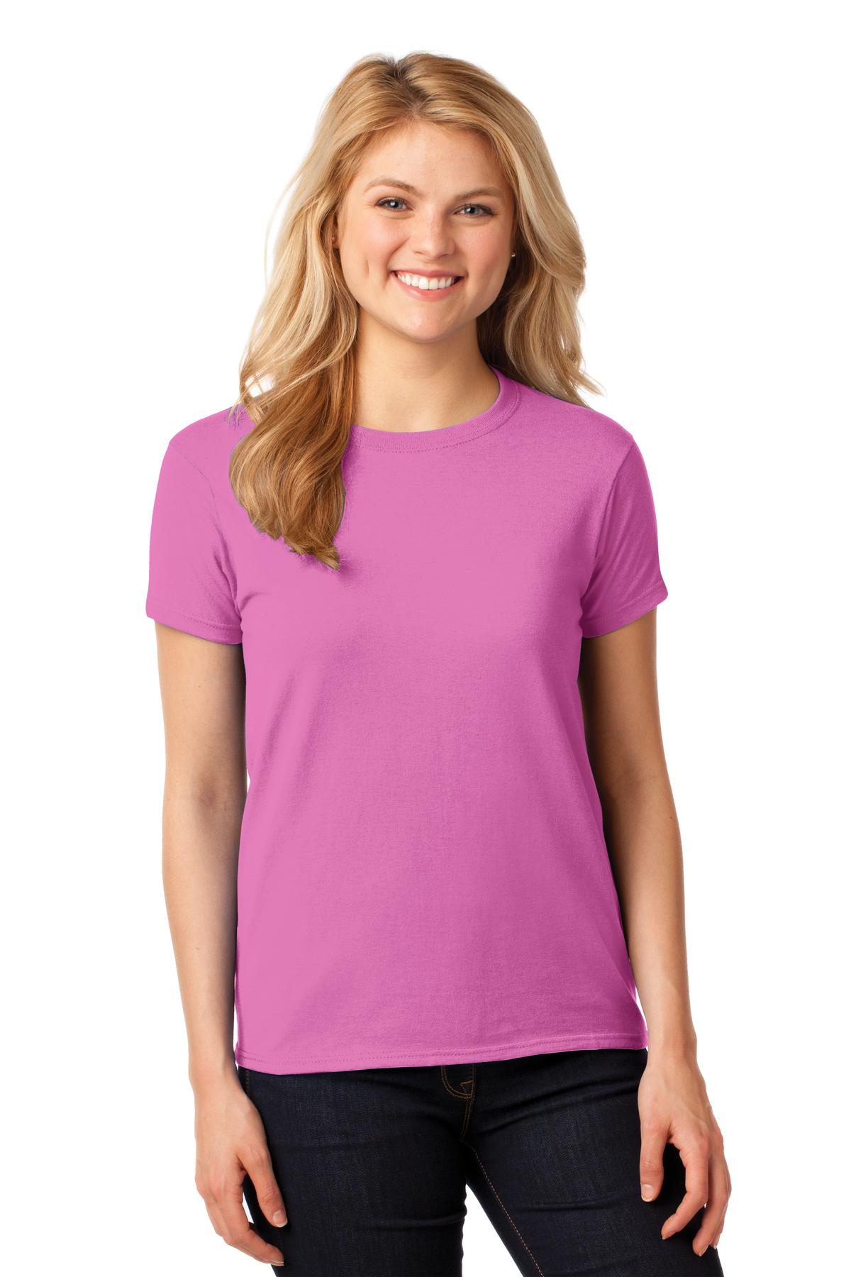 Gildan- Gildan® Women's Heavy Cotton™ 100% Cotton T-Shirt. 5000L-Medtech- 1