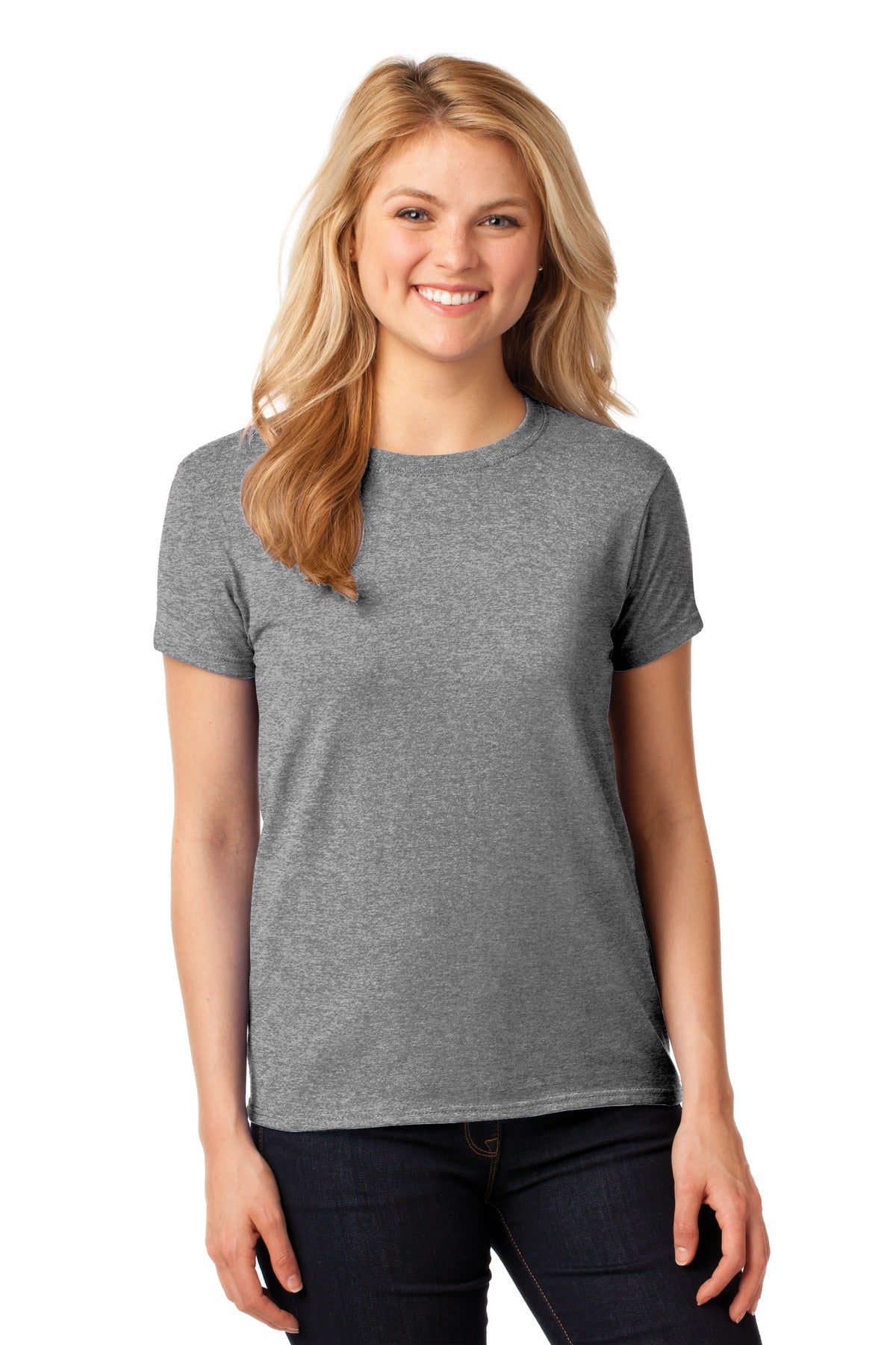 Gildan- Gildan® Women's Heavy Cotton™ 100% Cotton T-Shirt. 5000L-Medtech- 6