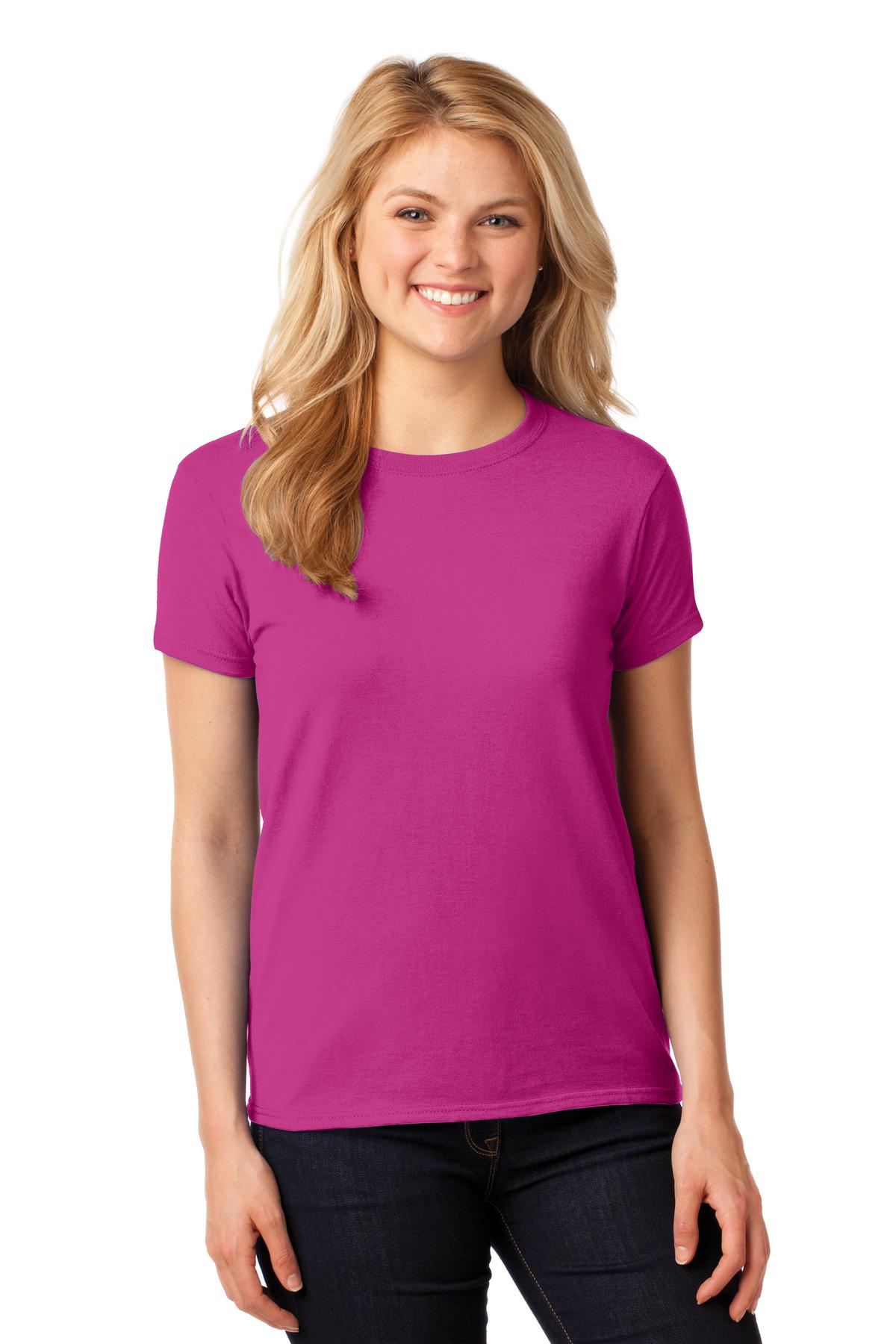 Gildan- Gildan® Women's Heavy Cotton™ 100% Cotton T-Shirt. 5000L-Medtech- 7