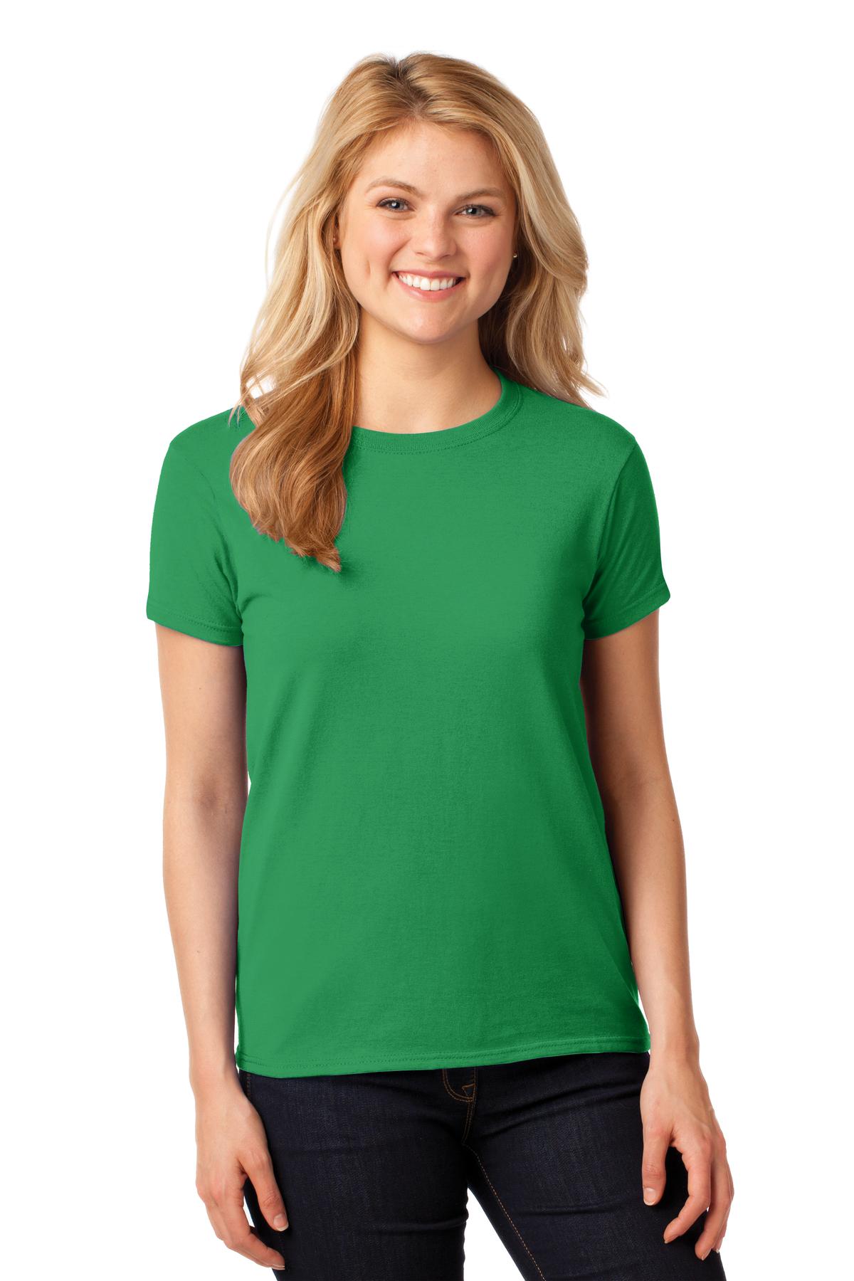 Gildan- Gildan® Women's Heavy Cotton™ 100% Cotton T-Shirt. 5000L-Medtech- 8