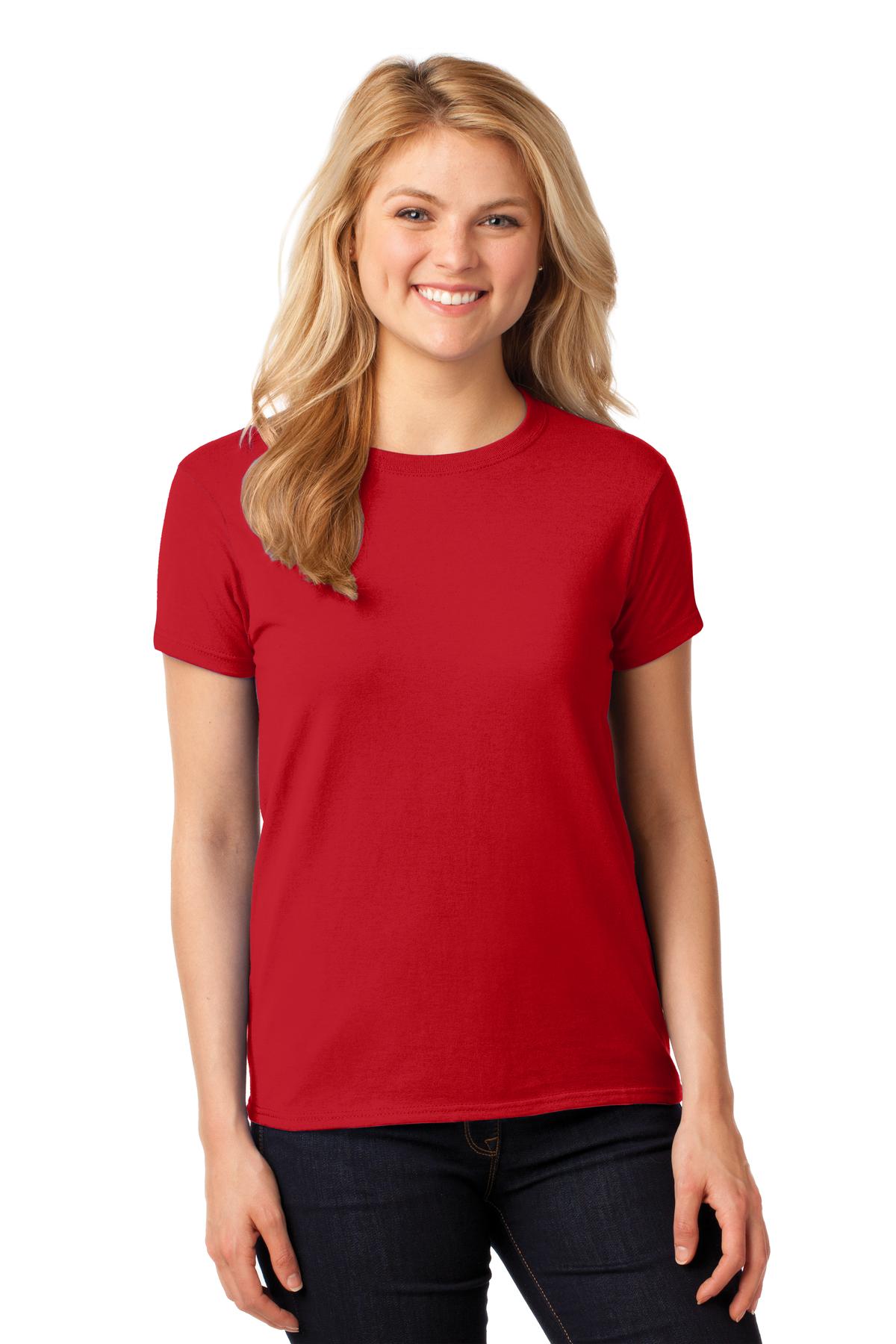 Gildan- Gildan® Women's Heavy Cotton™ 100% Cotton T-Shirt. 5000L-Medtech- 13