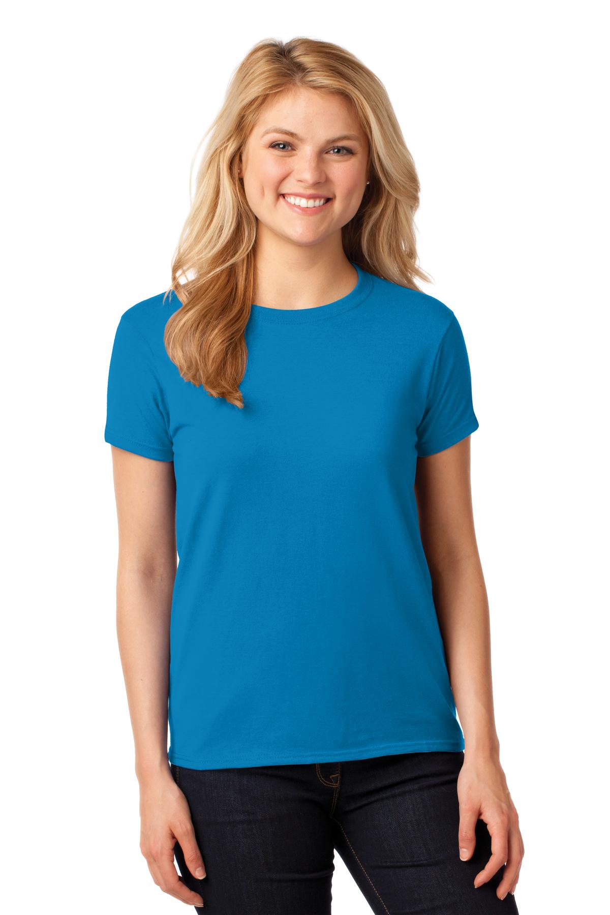 Gildan- Gildan® Women's Heavy Cotton™ 100% Cotton T-Shirt. 5000L-Medtech- 15