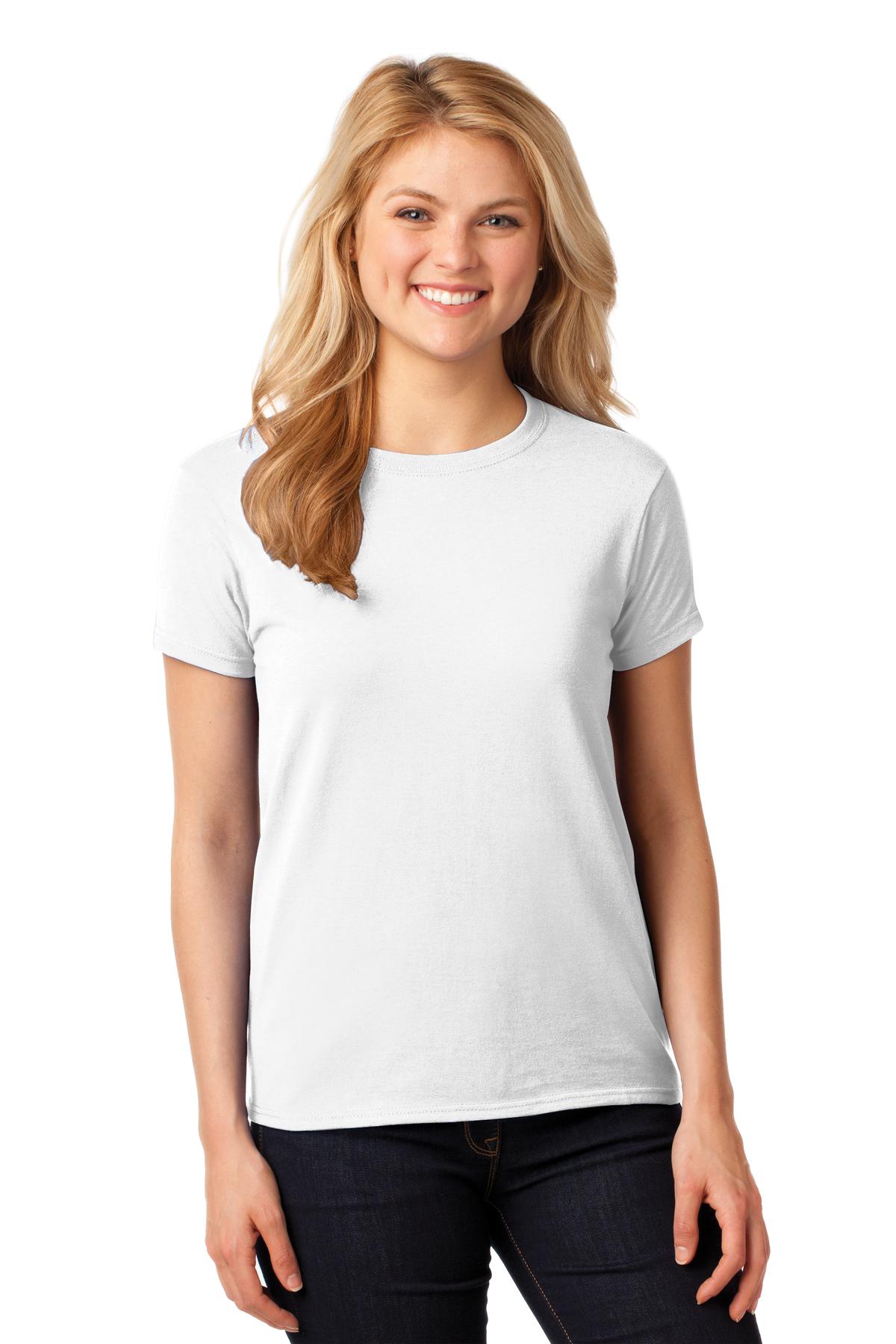 Gildan- Gildan® Women's Heavy Cotton™ 100% Cotton T-Shirt. 5000L-Medtech- 17