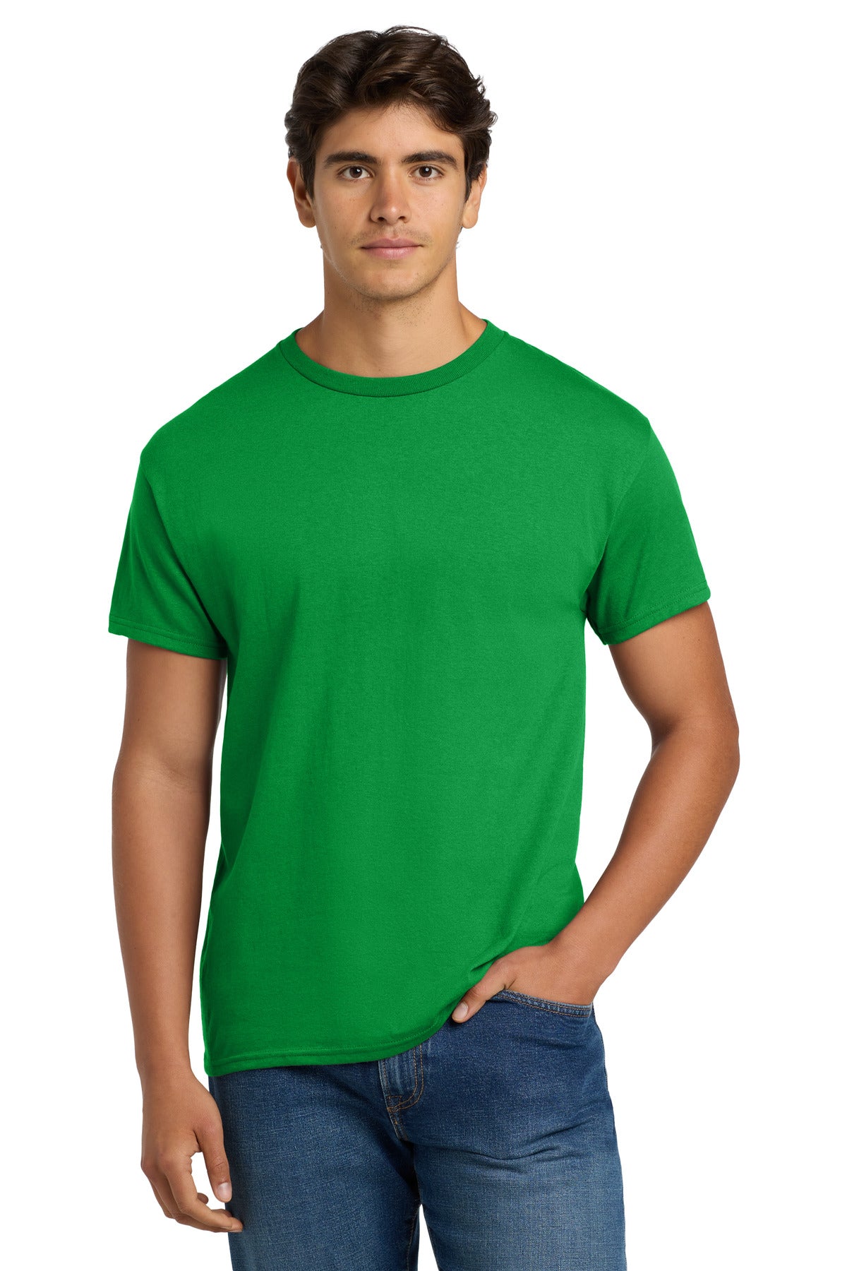 Hanes- Hanes® - EcoSmart® 50/50 Cotton/Poly T-Shirt. 5170-Medtech- 12