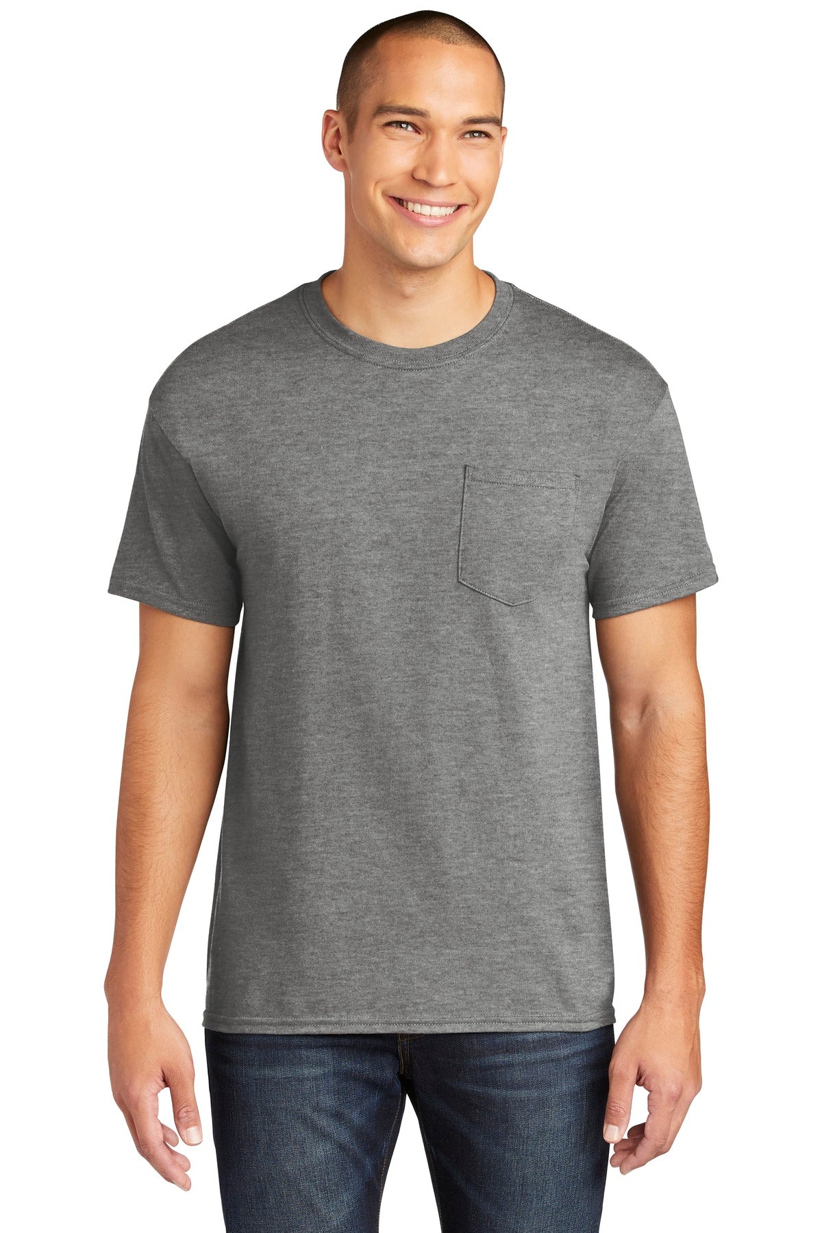 Gildan- Gildan ® Heavy Cotton ™ 100% Cotton Pocket T-Shirt. 5300-Medtech- 3