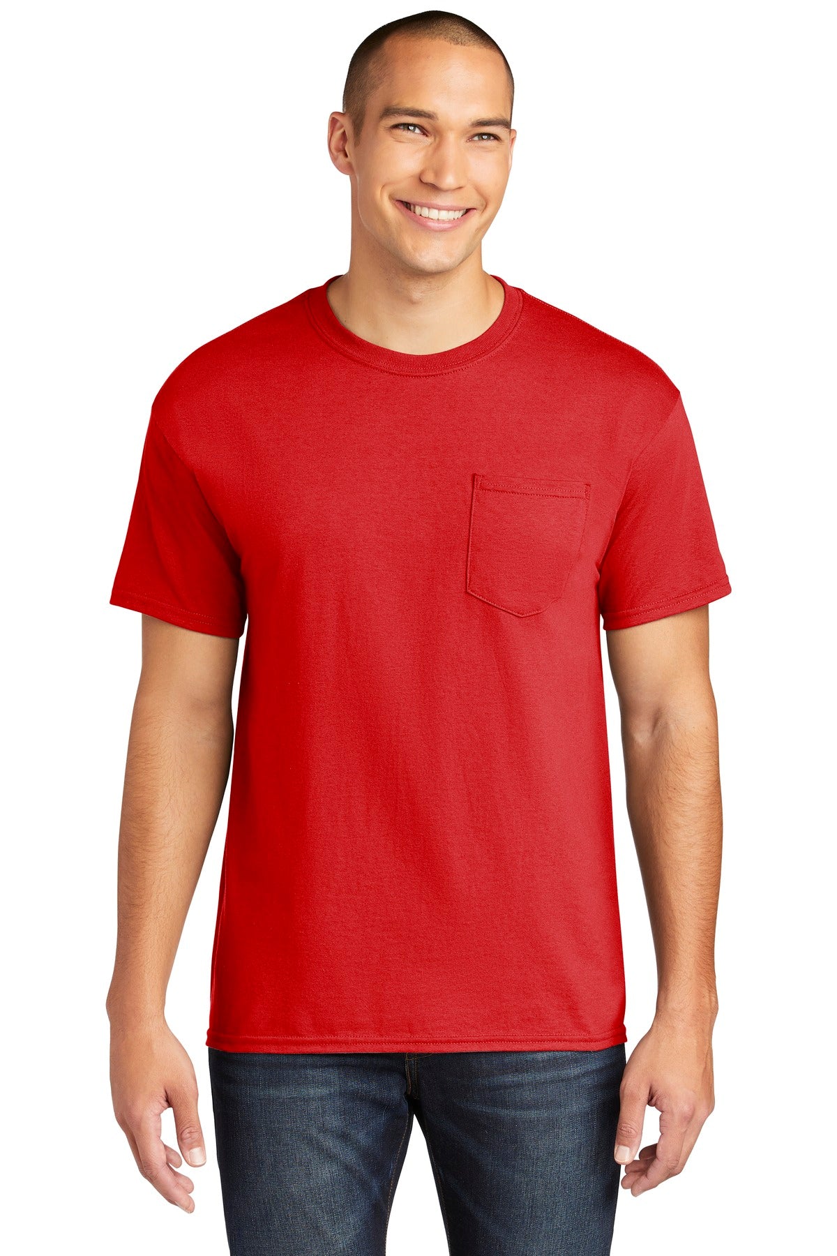 Gildan- Gildan ® Heavy Cotton ™ 100% Cotton Pocket T-Shirt. 5300-Medtech- 8