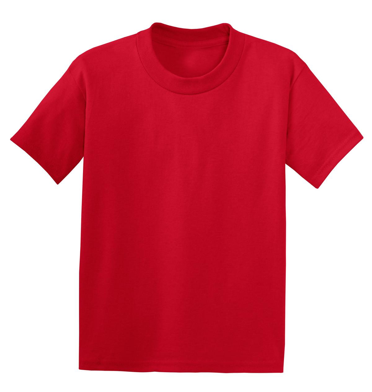 Hanes- Hanes® - Youth EcoSmart® 50/50 Cotton/Poly T-Shirt. 5370-Medtech- 5