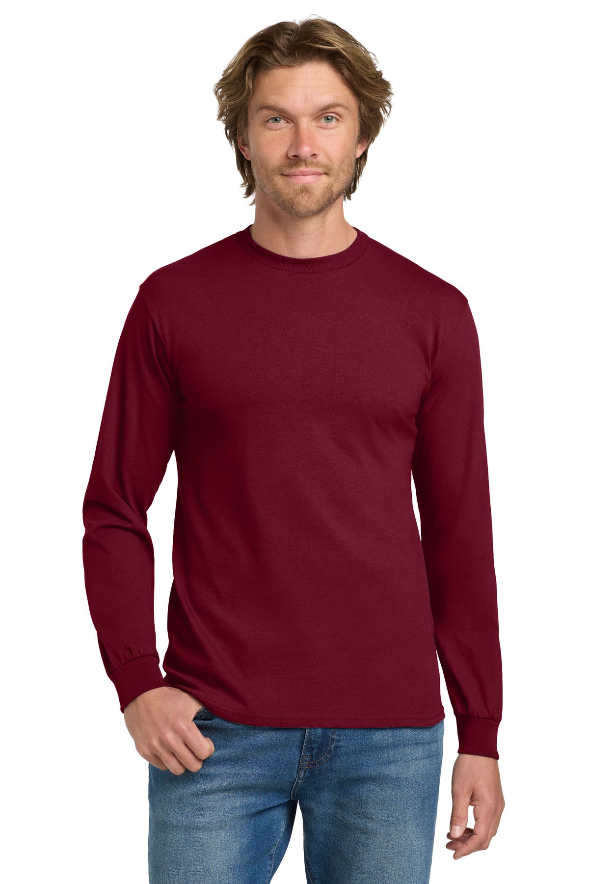 Gildan- Gildan® - Heavy Cotton™ 100% Cotton Long Sleeve T-Shirt. 5400-Medtech- 3