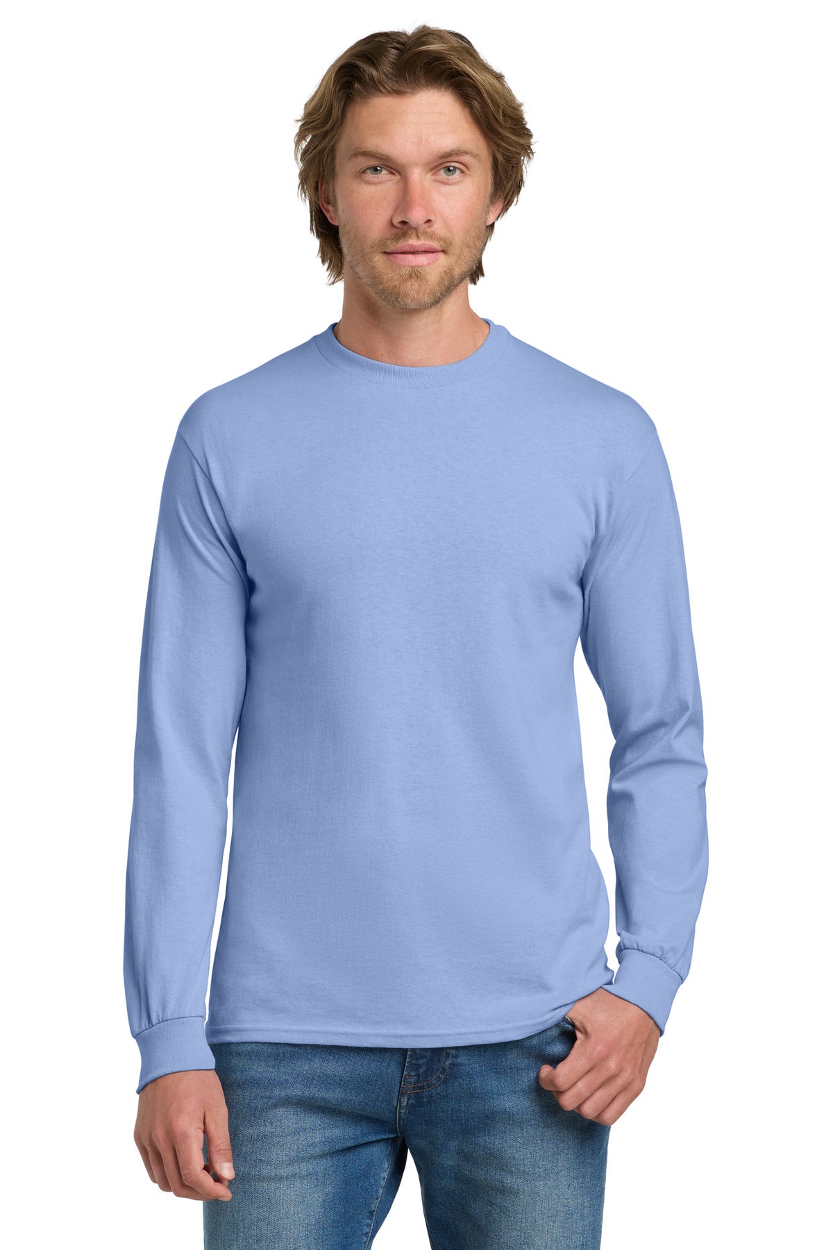 Gildan- Gildan® - Heavy Cotton™ 100% Cotton Long Sleeve T-Shirt. 5400-Medtech- 4