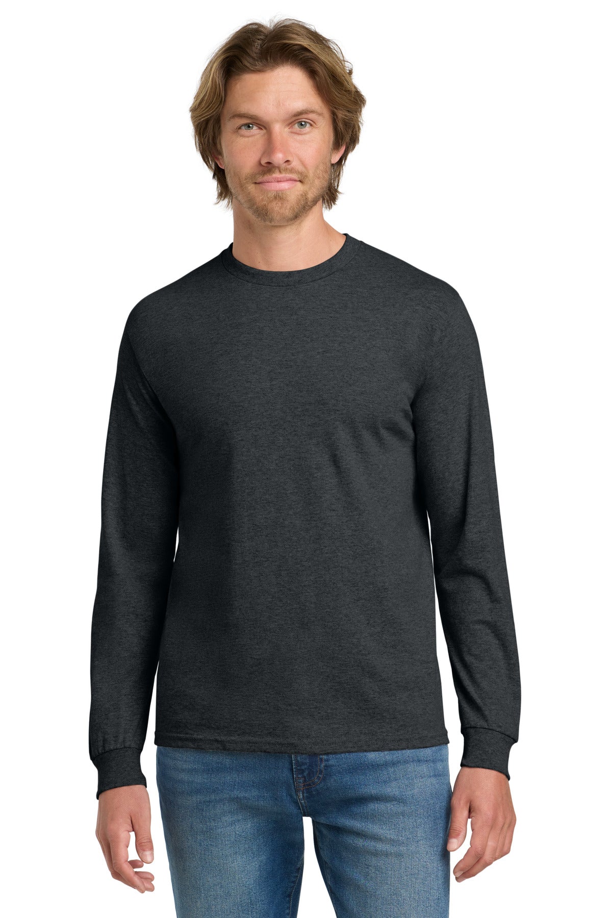 Gildan- Gildan® - Heavy Cotton™ 100% Cotton Long Sleeve T-Shirt. 5400-Medtech- 6