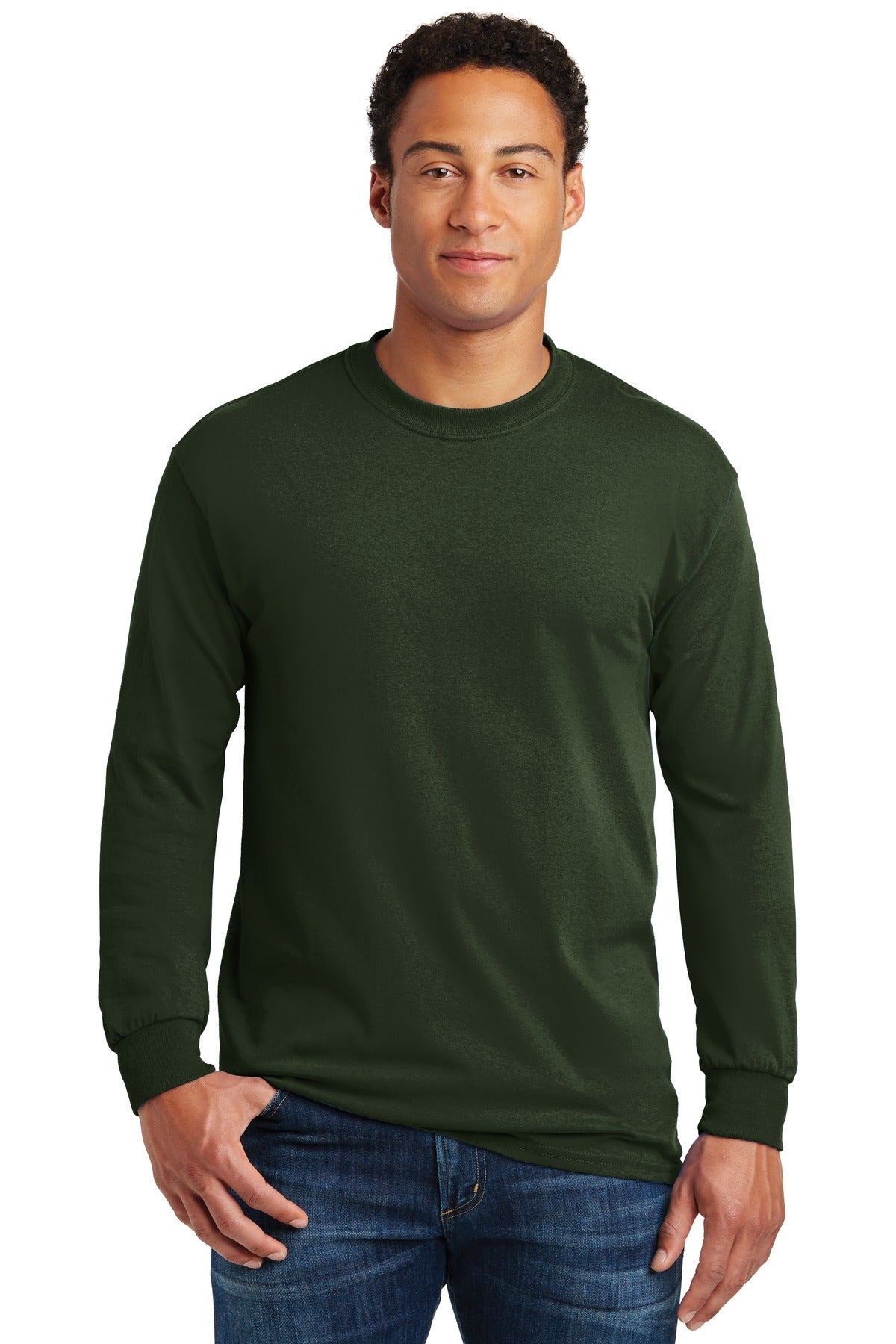 Gildan- Gildan® - Heavy Cotton™ 100% Cotton Long Sleeve T-Shirt. 5400-Medtech- 7