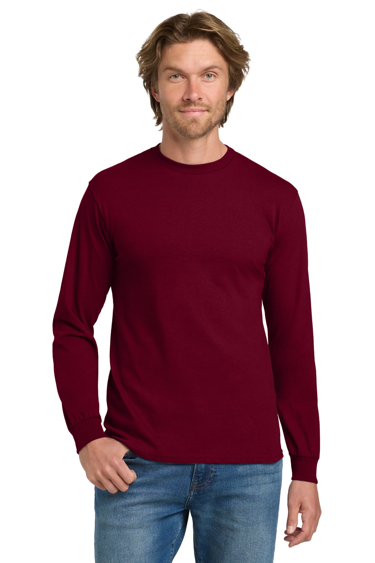 Gildan- Gildan® - Heavy Cotton™ 100% Cotton Long Sleeve T-Shirt. 5400-Medtech- 8