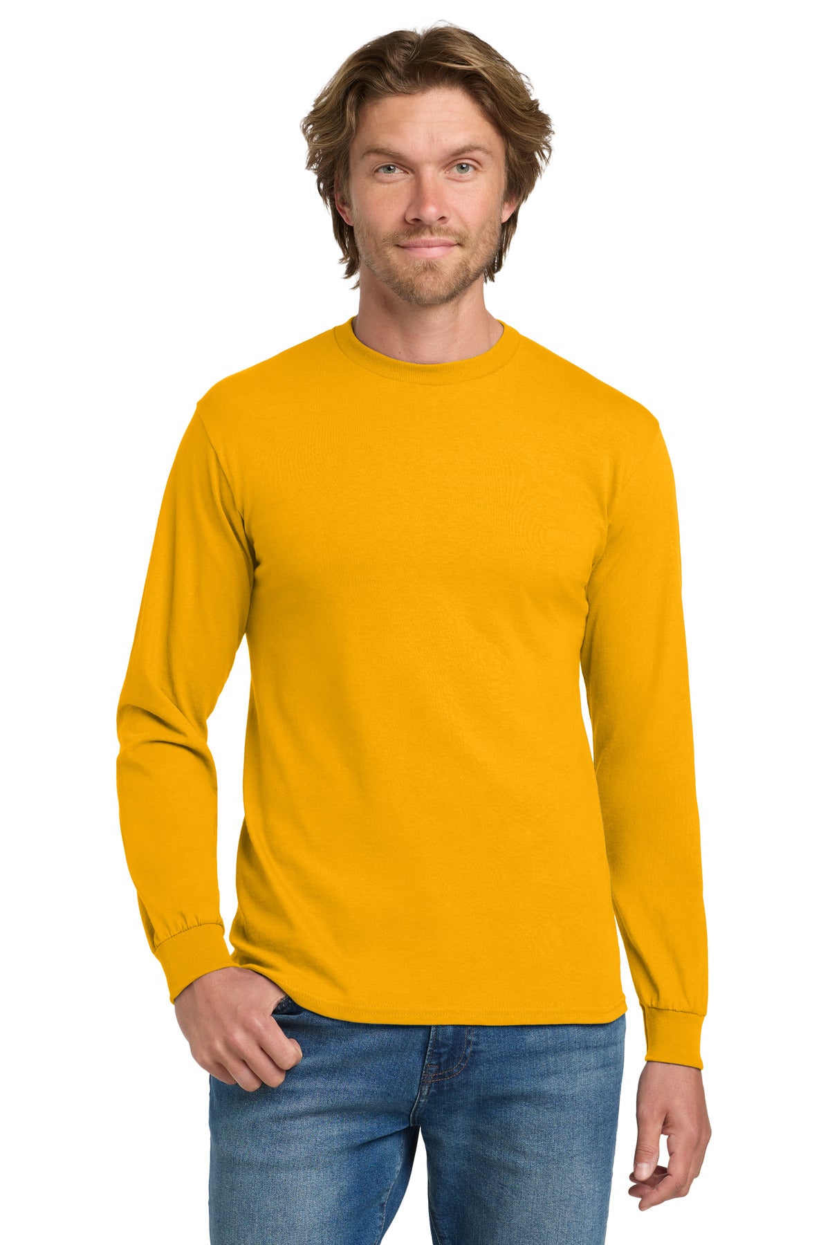 Gildan- Gildan® - Heavy Cotton™ 100% Cotton Long Sleeve T-Shirt. 5400-Medtech- 9