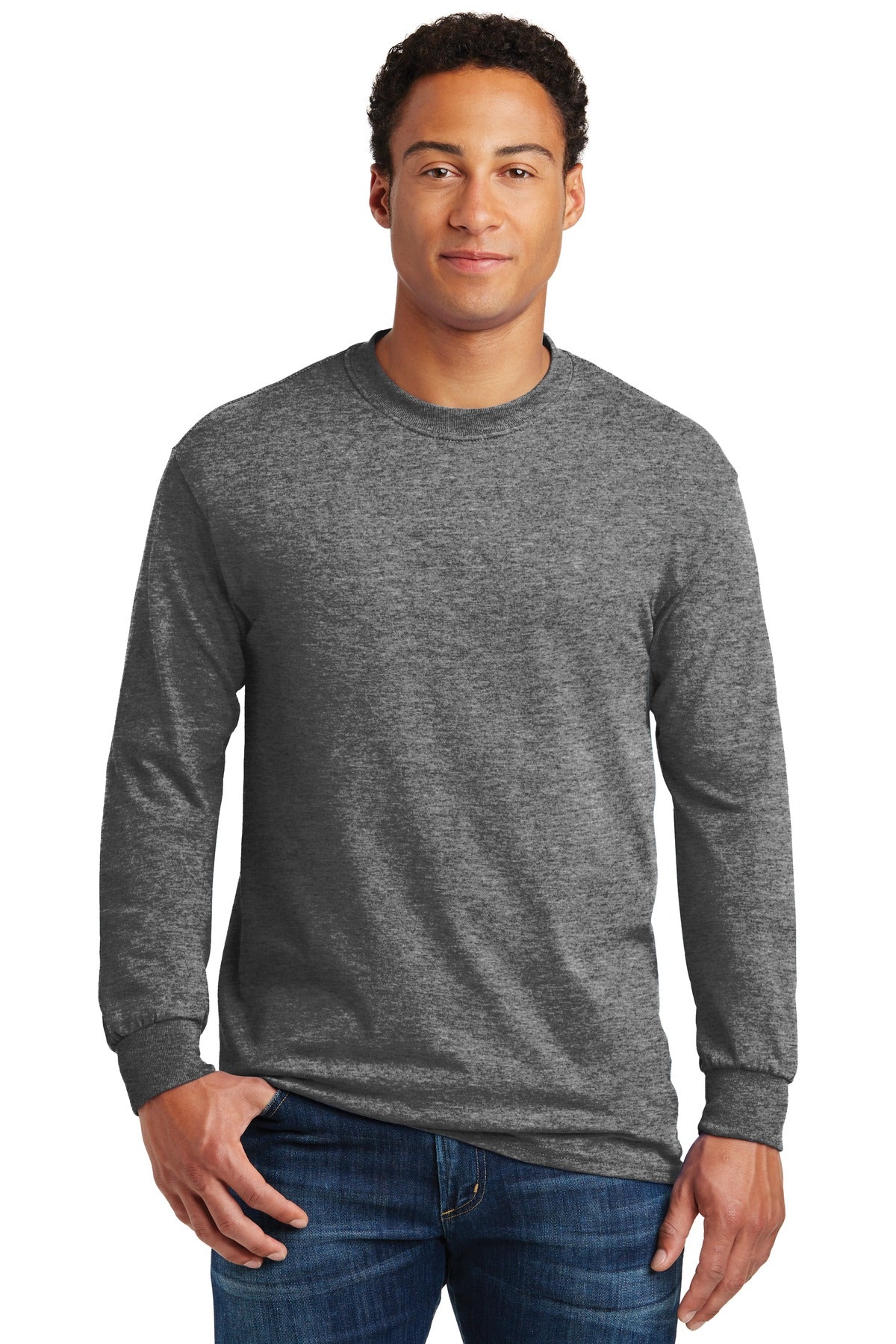 Gildan- Gildan® - Heavy Cotton™ 100% Cotton Long Sleeve T-Shirt. 5400-Medtech- 10