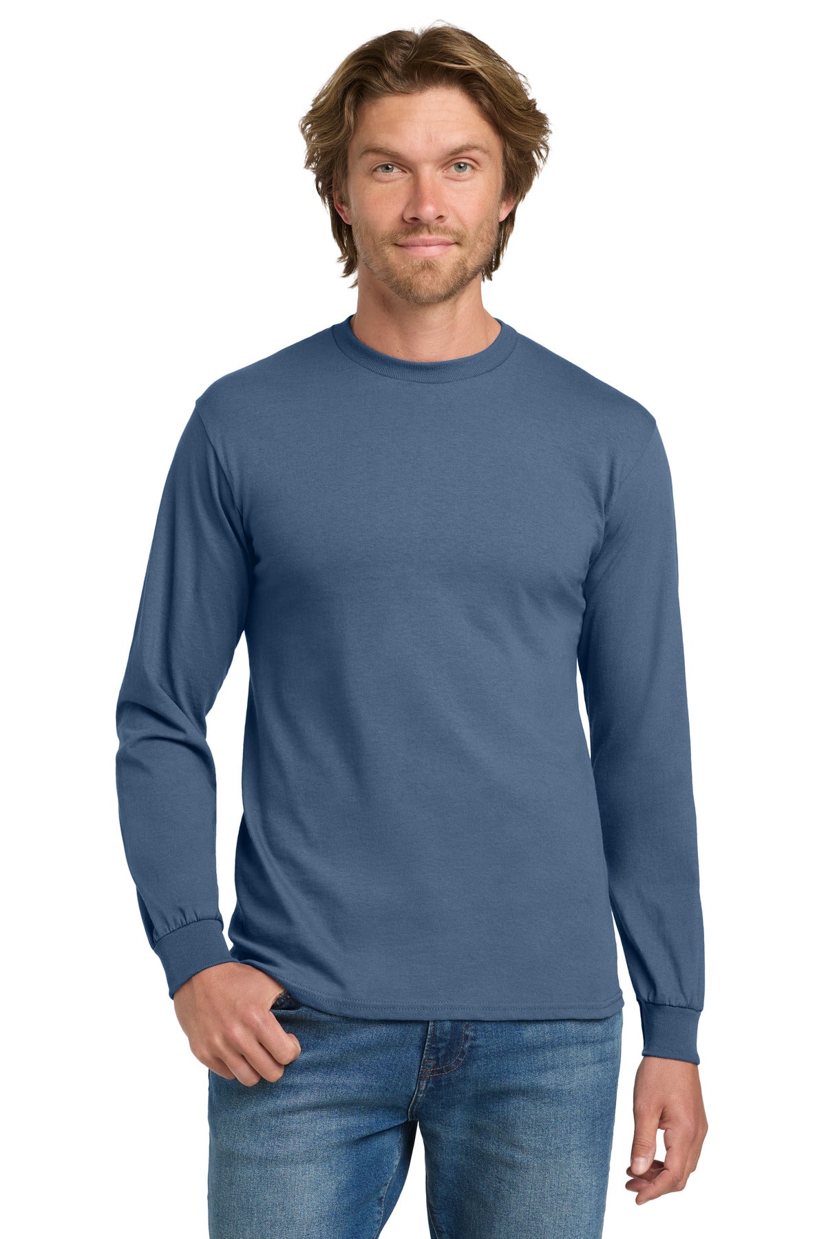 Gildan- Gildan® - Heavy Cotton™ 100% Cotton Long Sleeve T-Shirt. 5400-Medtech- 11