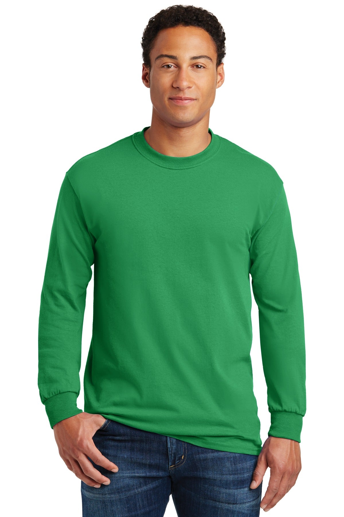 Gildan- Gildan® - Heavy Cotton™ 100% Cotton Long Sleeve T-Shirt. 5400-Medtech- 12