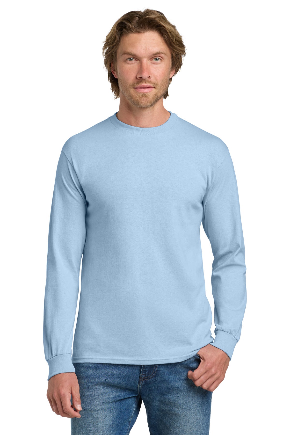 Gildan- Gildan® - Heavy Cotton™ 100% Cotton Long Sleeve T-Shirt. 5400-Medtech- 13